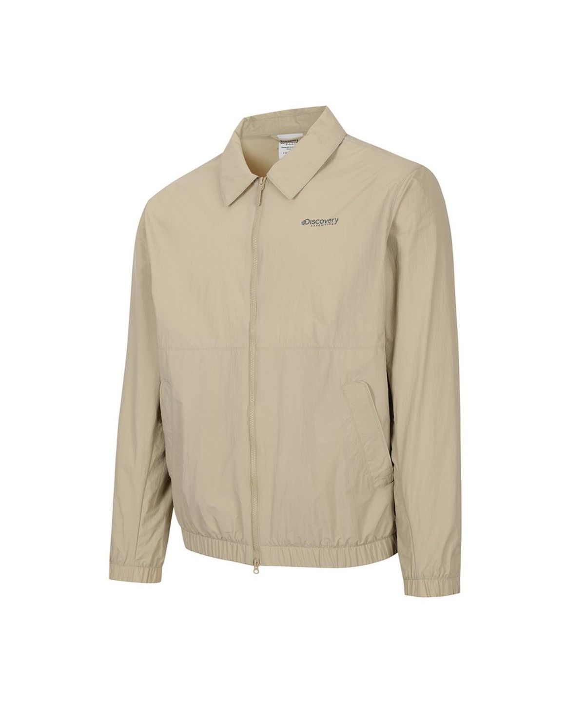 디스커버리 익스페디션(DISCOVERY EXPEDITION) 남성 프레시벤트 윌버 카라형 블루종 자켓 (L/BEIGE)