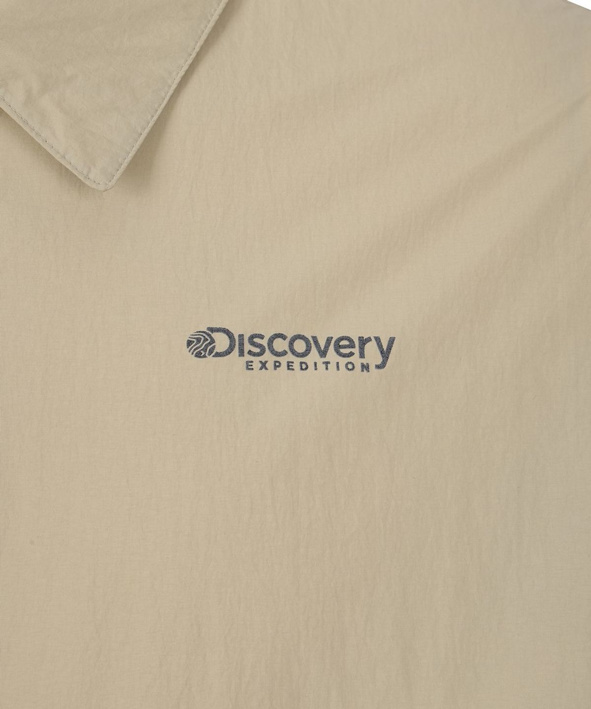 디스커버리 익스페디션(DISCOVERY EXPEDITION) 남성 프레시벤트 윌버 카라형 블루종 자켓 (L/BEIGE)