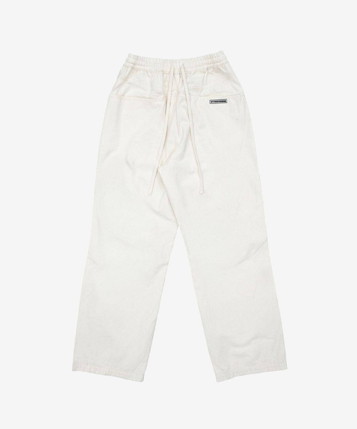 애티튜드 애티튜드(ATTITUDE ATTITUDE) AA String Cotton Pants Ivory
