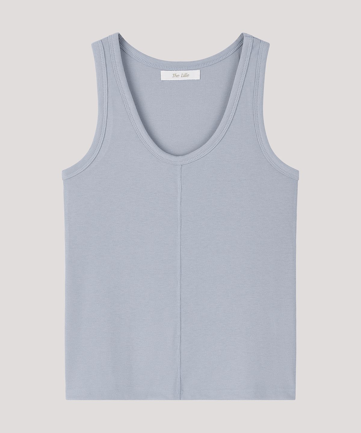 더 릴(THE LILLE) U-Neck Sleeveless Top_Skyblue