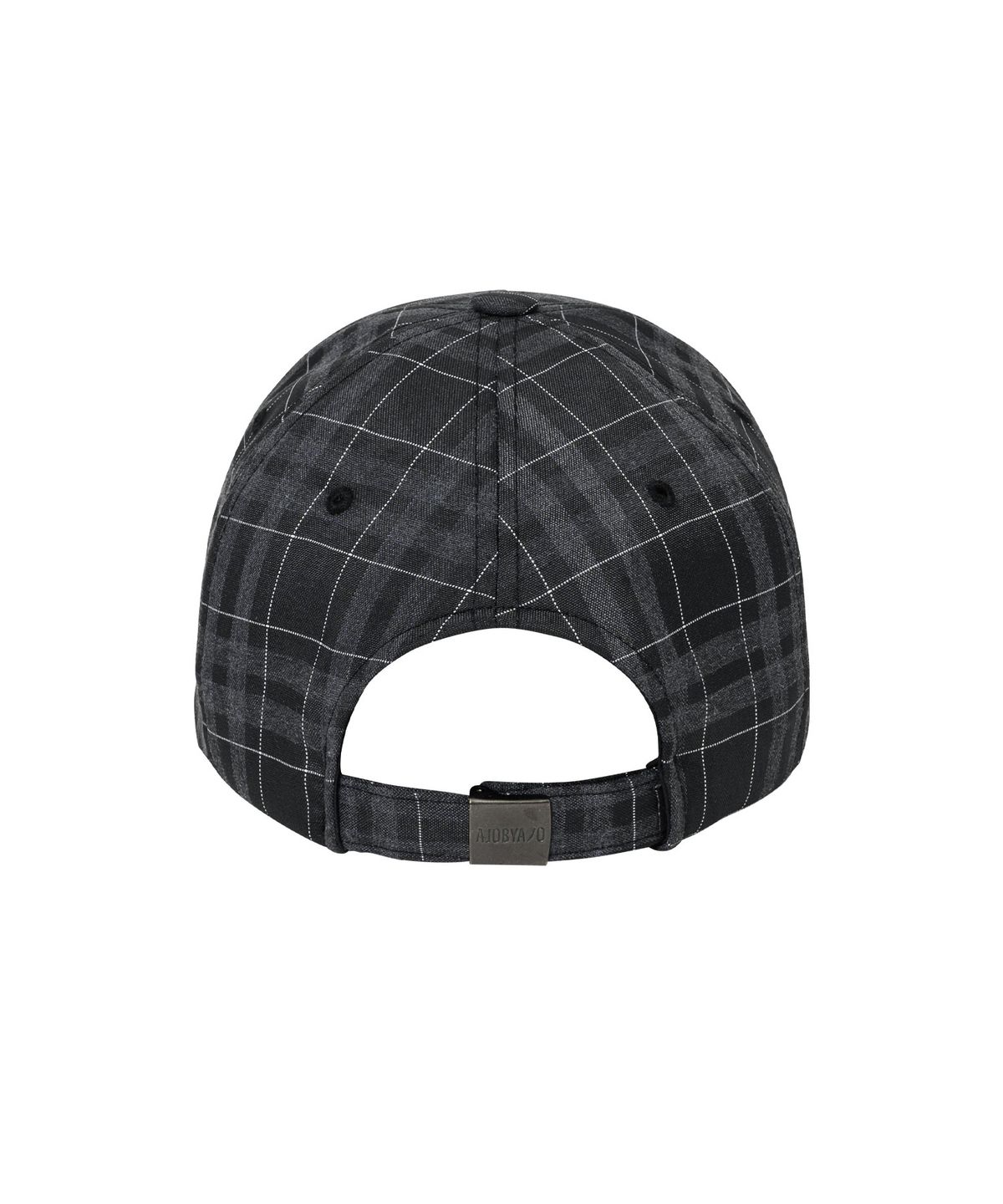 아조바이아조(AJOBYAJO) Check Baseball Cap [BLACK]