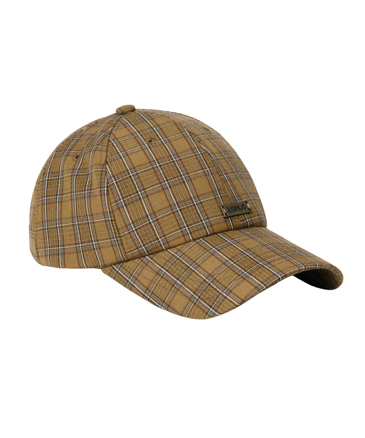 아조바이아조(AJOBYAJO) Check Baseball Cap [CAMEL]