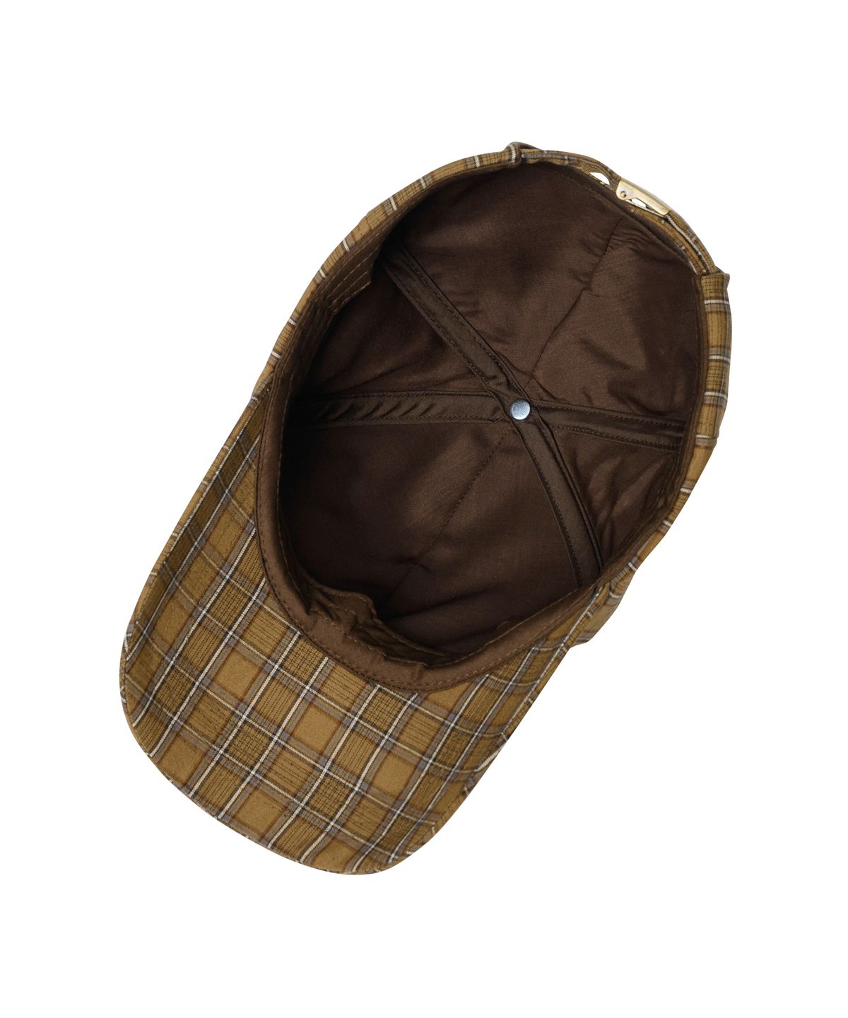 아조바이아조(AJOBYAJO) Check Baseball Cap [CAMEL]