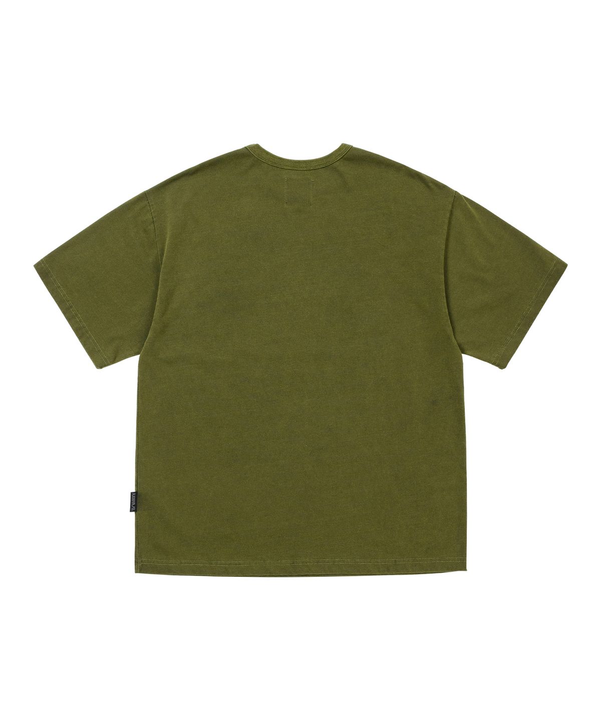 아조바이아조(AJOBYAJO) SMSM Slogan T-Shirt [KHAKI]
