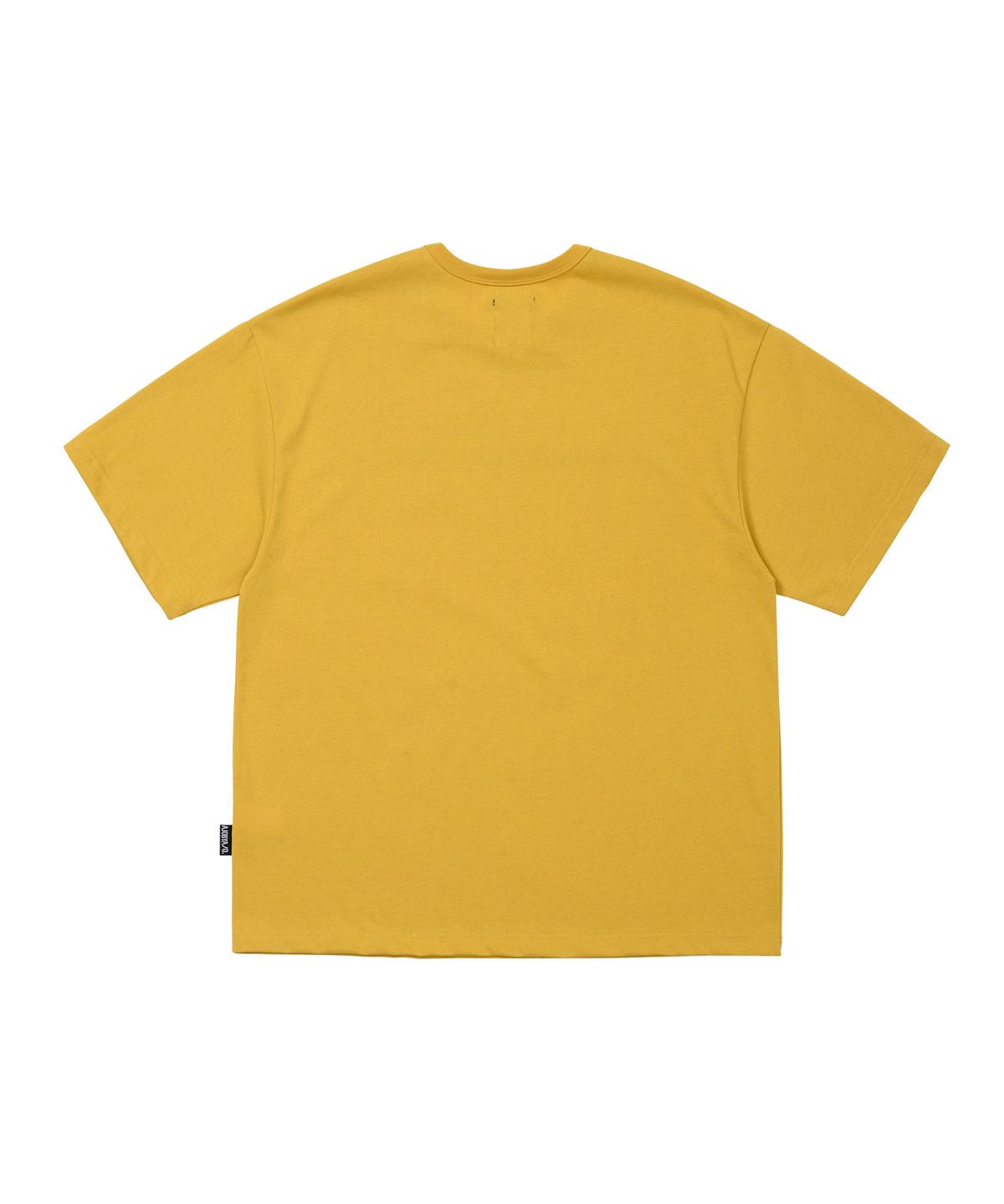 아조바이아조(AJOBYAJO) SMSM Slogan T-Shirt [YELLOW]