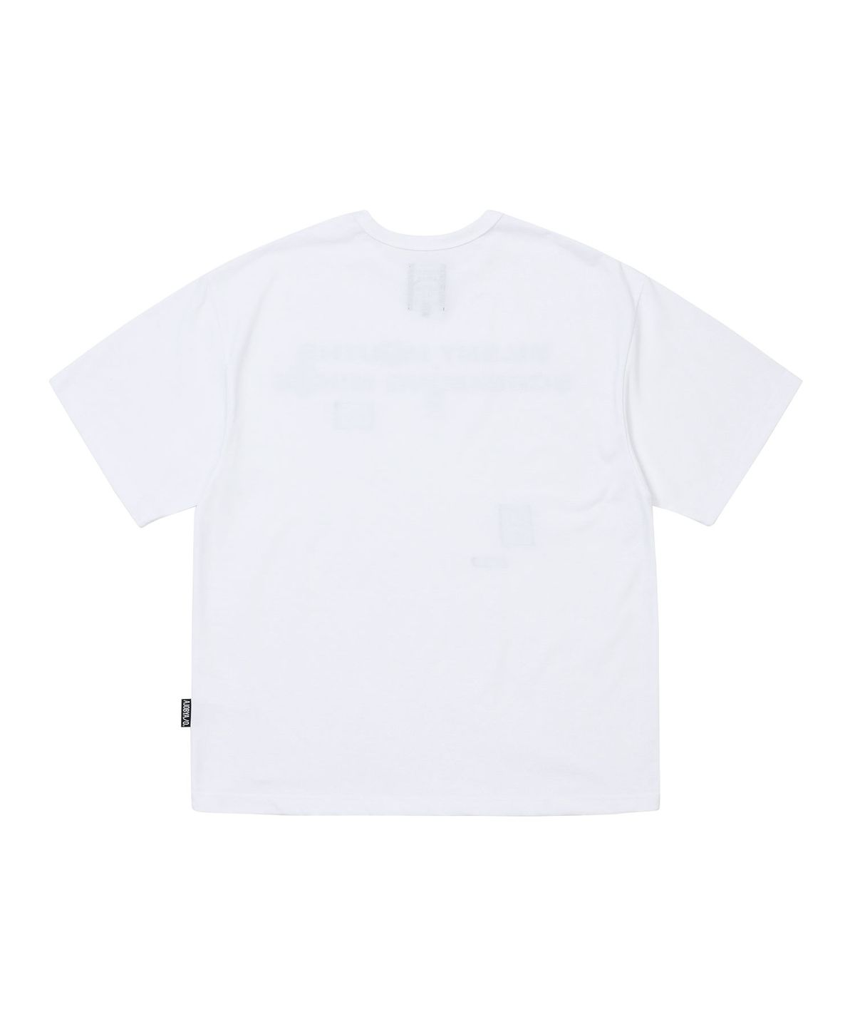 아조바이아조(AJOBYAJO) SMSM Slogan T-Shirt [WHITE]