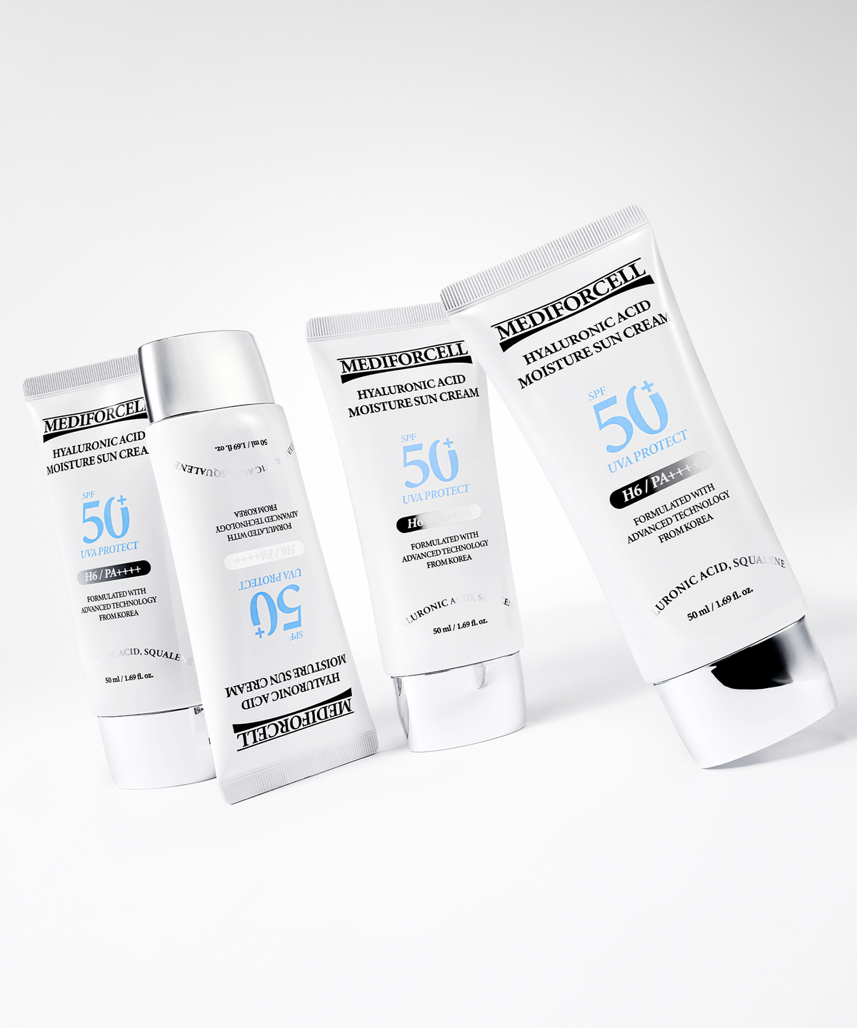 메디포셀(MEDIFORCELL) 히알루론산 모이스처 선크림 50ml