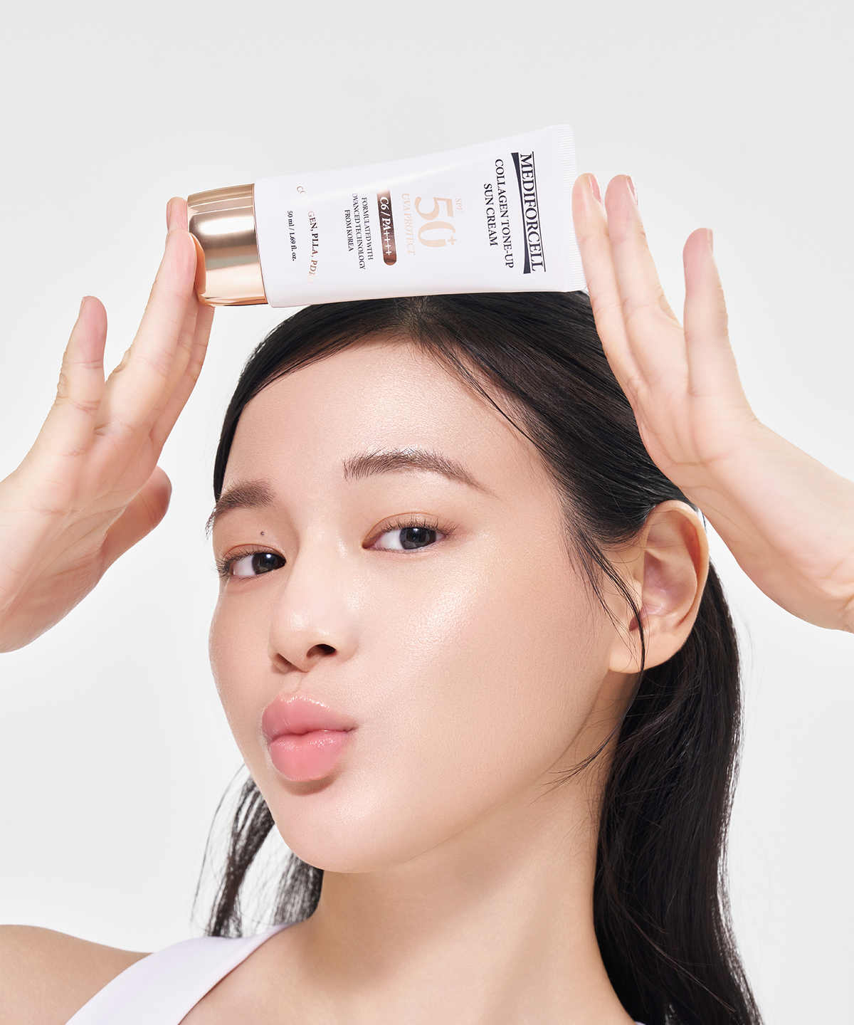 메디포셀(MEDIFORCELL) 콜라겐 톤업 선크림 50ml