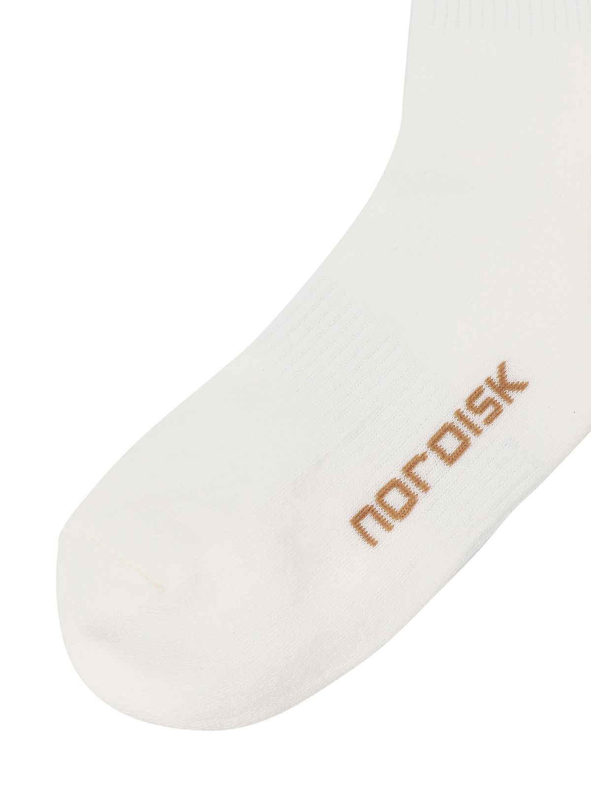 노르디스크(NORDISK) [비메이트] 그래픽 미드크루 삭스_Off White