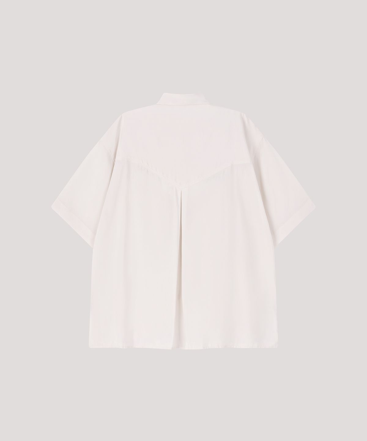 더 릴(THE LILLE) Pocket Satin Shirts_Ivory