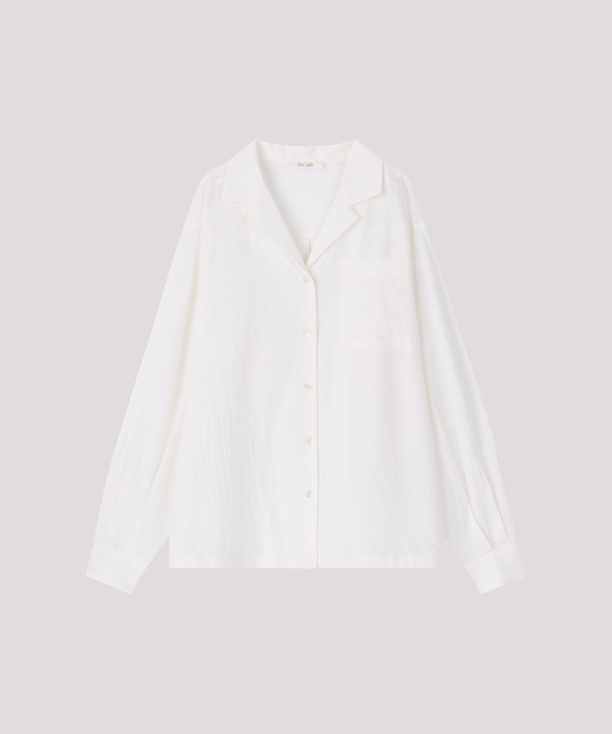 더 릴(THE LILLE) Pocket Symbol Shirts_Ivory