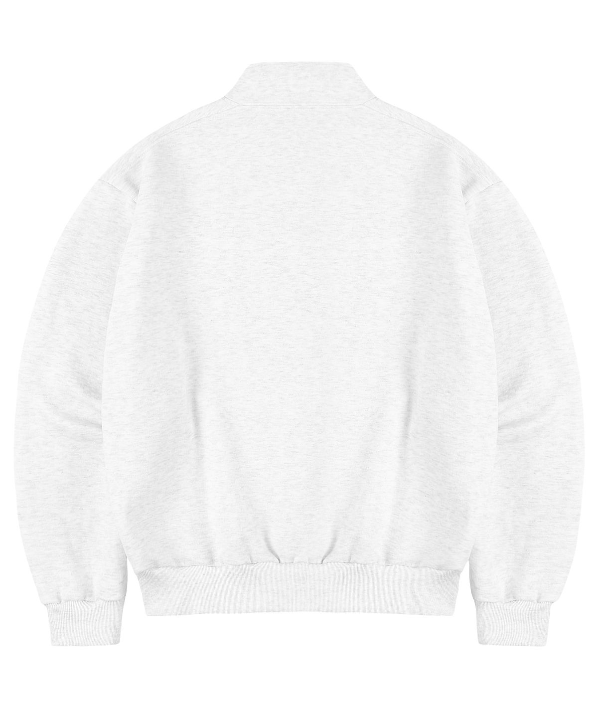 더트(DURT) DAILY HALF ZIP UP (LIGHT GREY)
