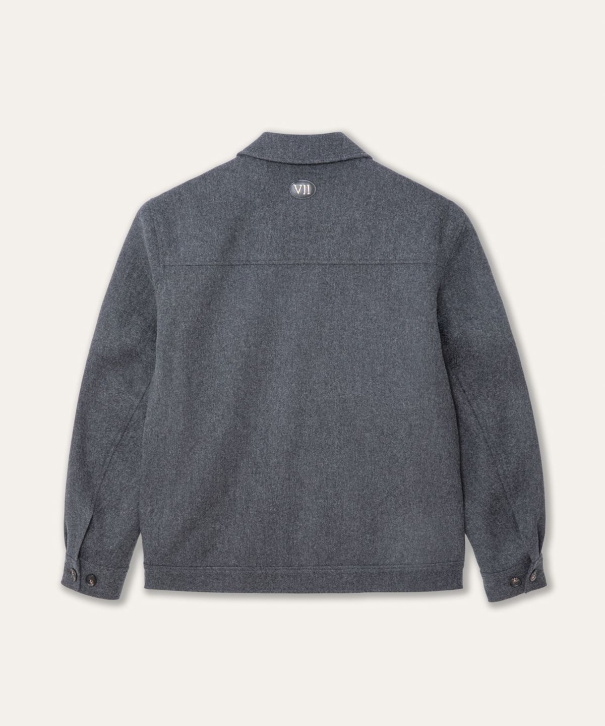 비베르데(VIIVERDE) Evening Wool Blouson Grey