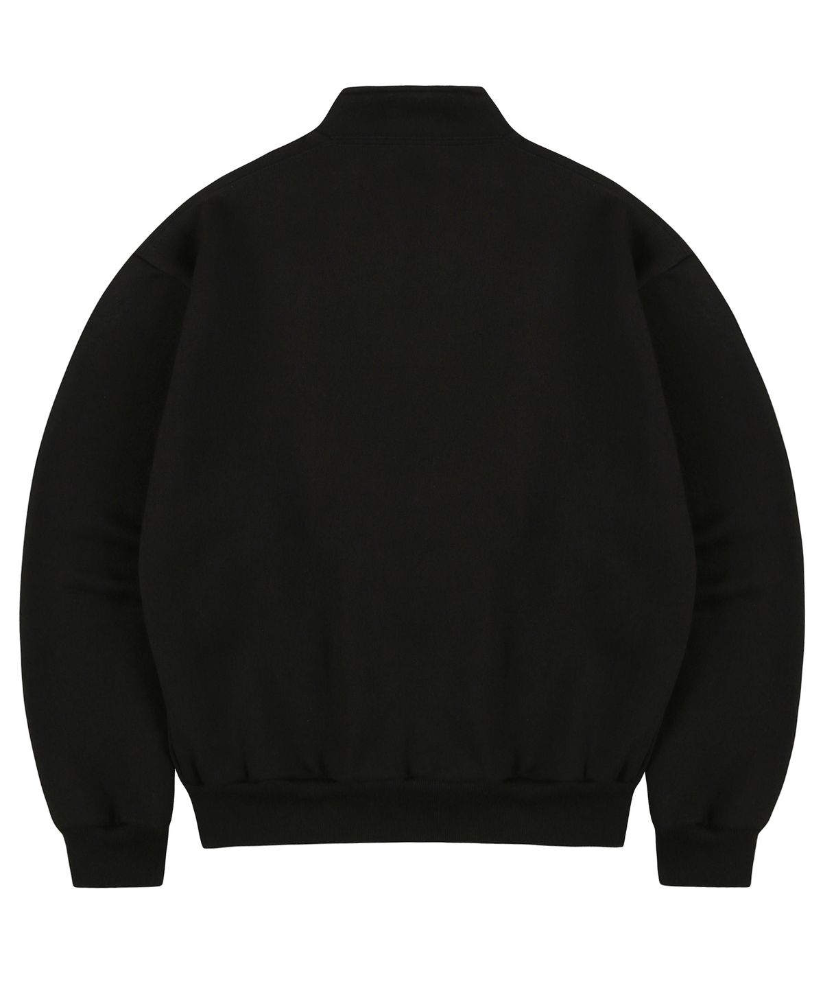 더트(DURT) DAILY HALF ZIP UP (BLACK)