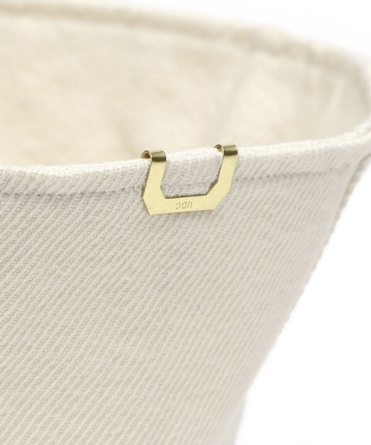 언더컨트롤 스튜디오(UNDERCONTROL STUDIO) 사계절 트윌 코튼 버킷햇 STAND BUCKET / BIO H TWILL / IVORY
