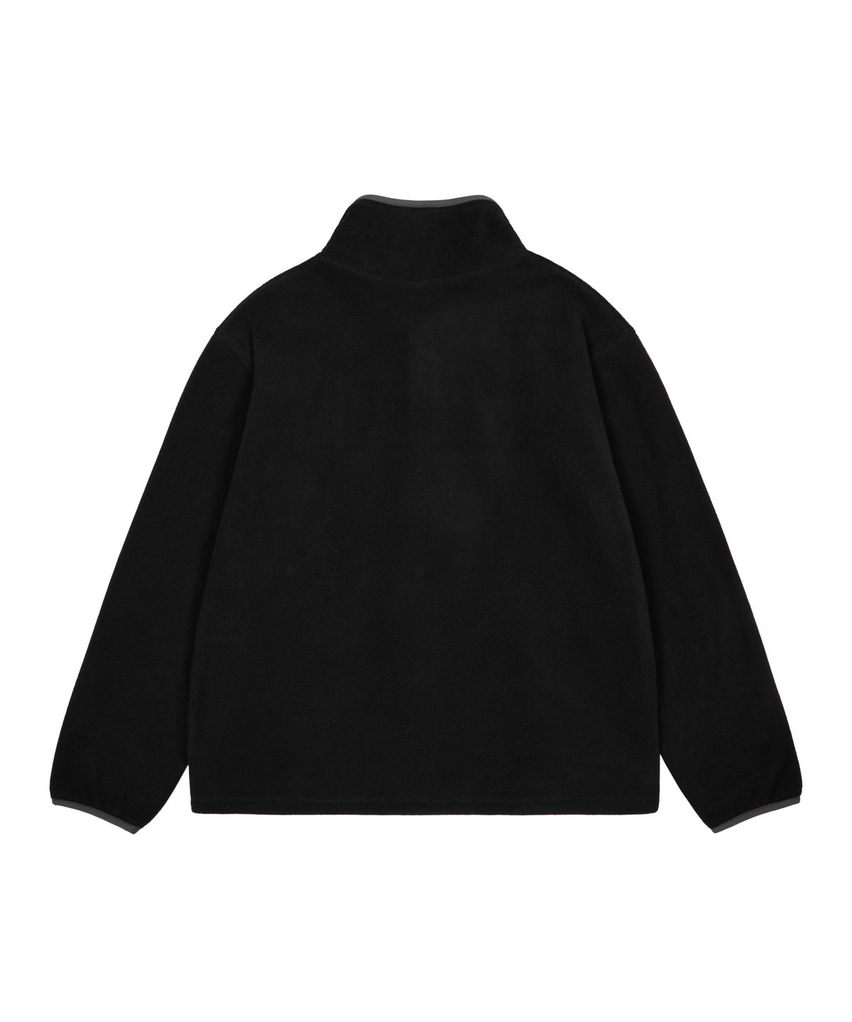아캄(AAKAM) Contrast Fleece Jacket (Black)
