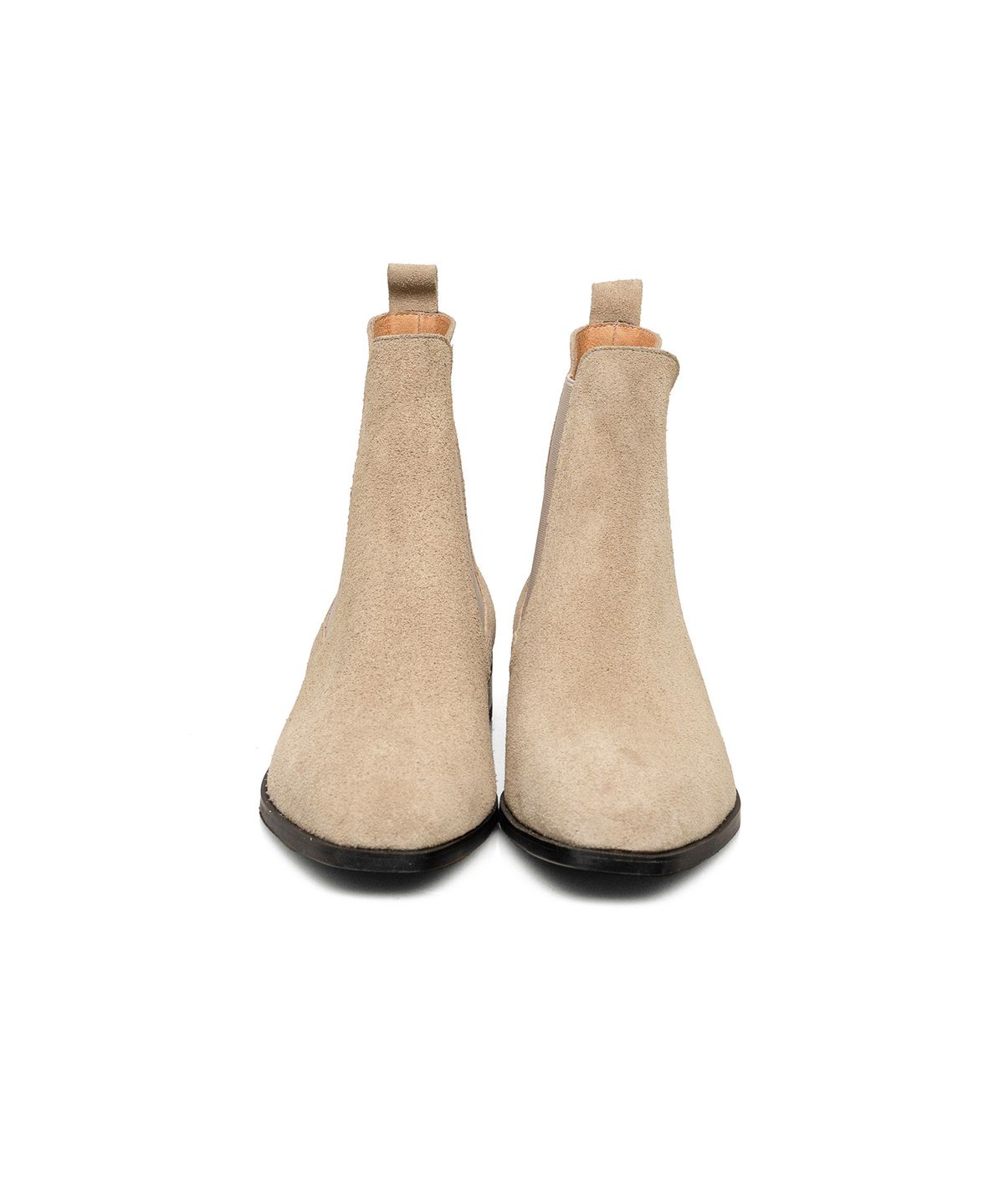 올클래식(ALLCLASSIC) ALC126 어도어 첼시 부츠_ivory suede