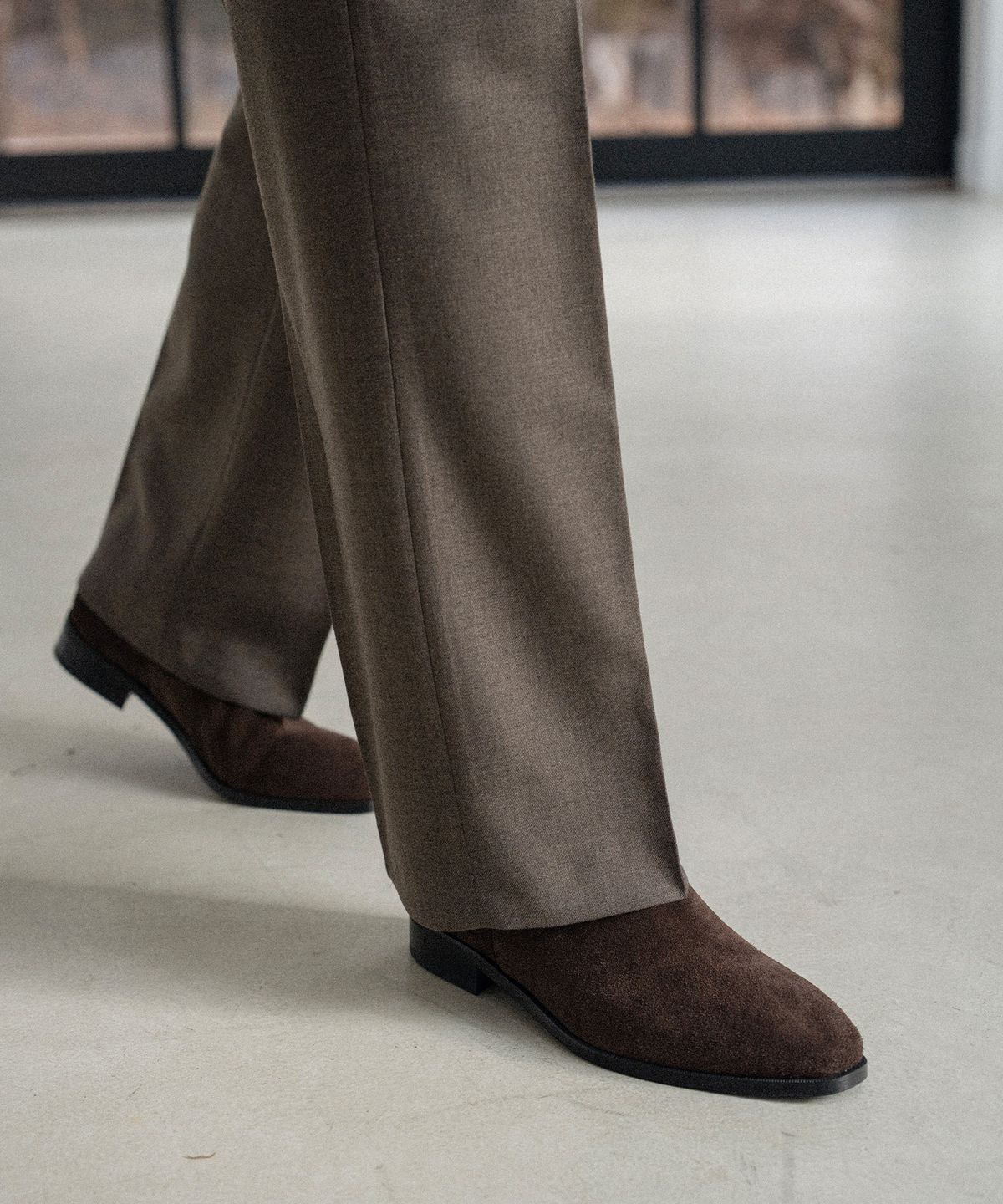 올클래식(ALLCLASSIC) ALC126 어도어 첼시 부츠_d.brown suede