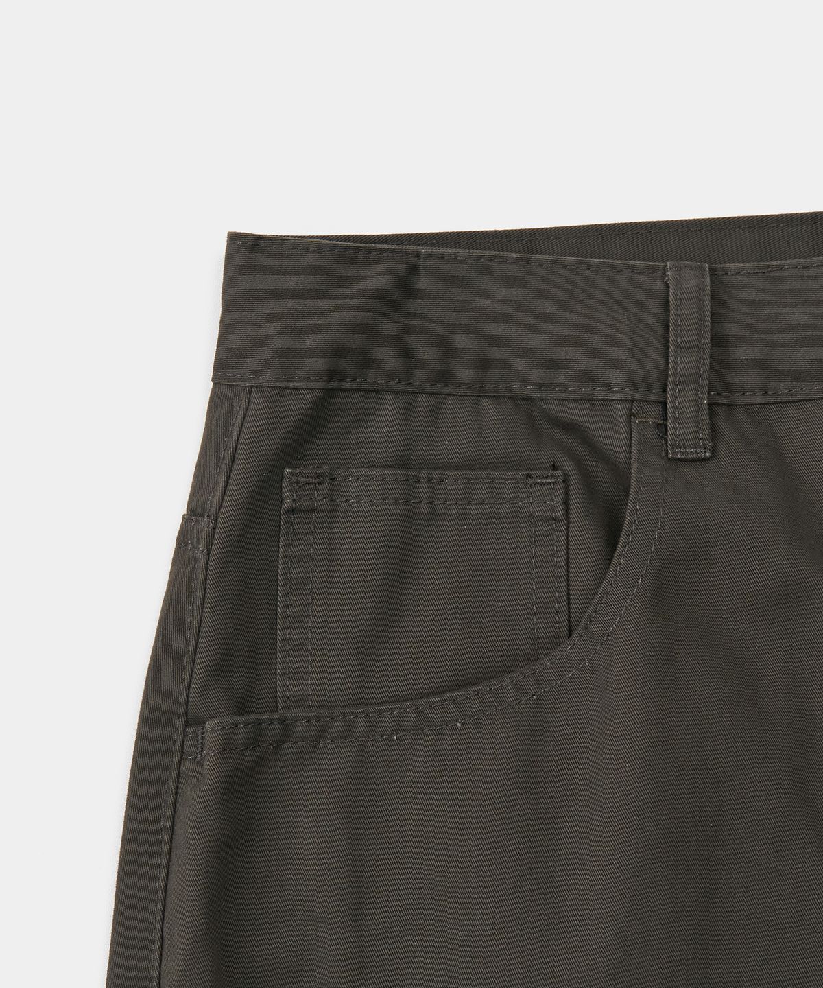엑스컨테이너(EXCONTAINER) 커브드 와이드 코튼 팬츠 (BROWN)