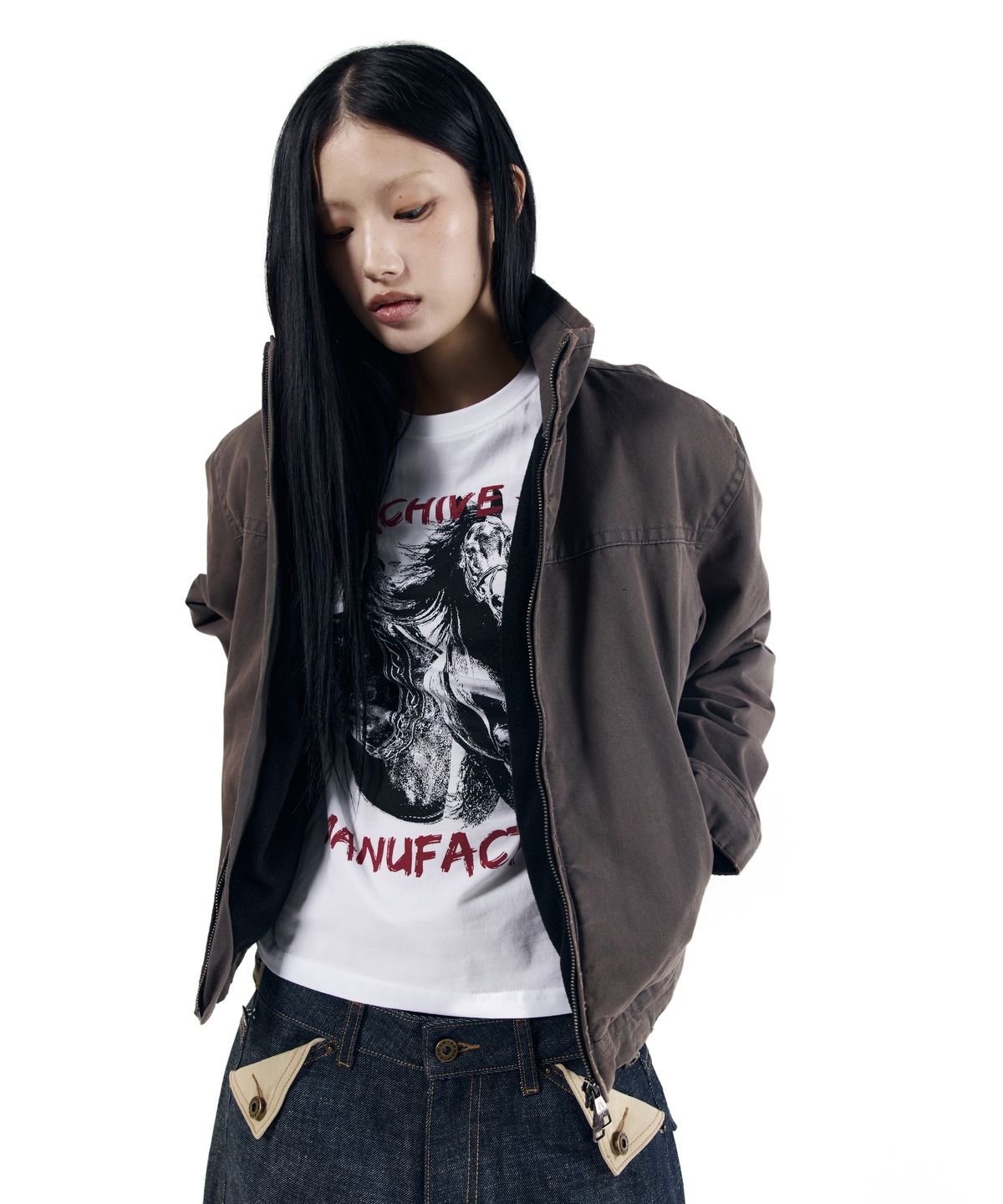 아캄(AAKAM) Oldman Work Jacket (Gray)