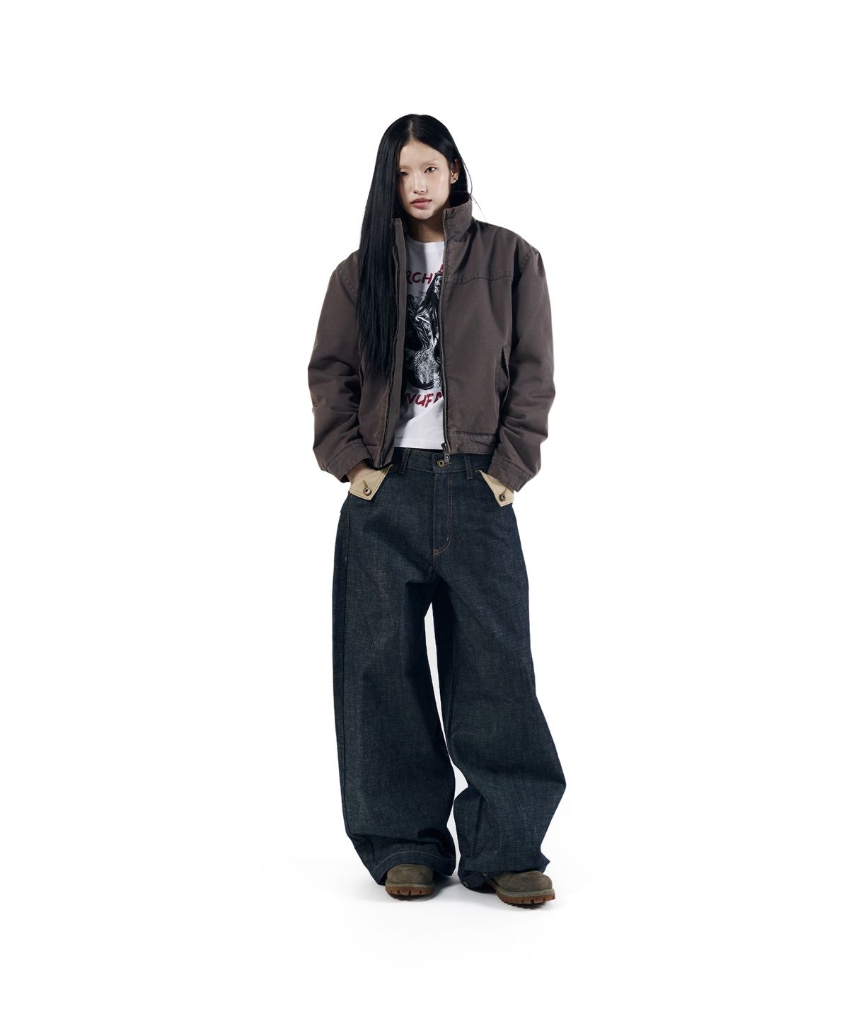 아캄(AAKAM) Oldman Work Jacket (Gray)