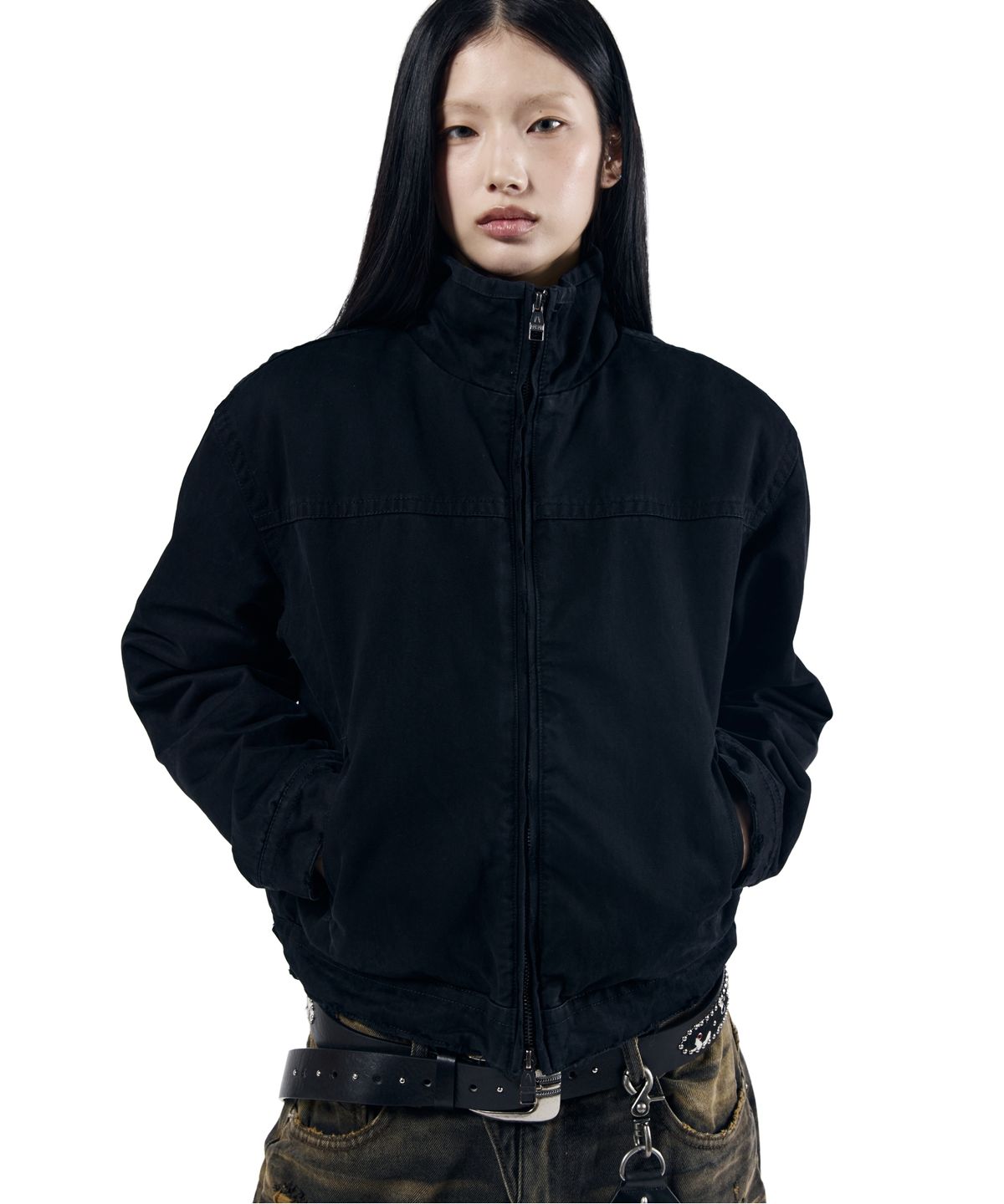아캄(AAKAM) Oldman Work Jacket (Black)