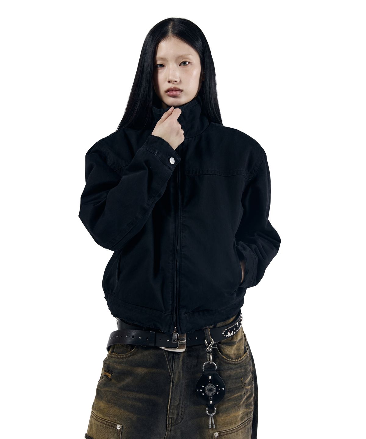 아캄(AAKAM) Oldman Work Jacket (Black)