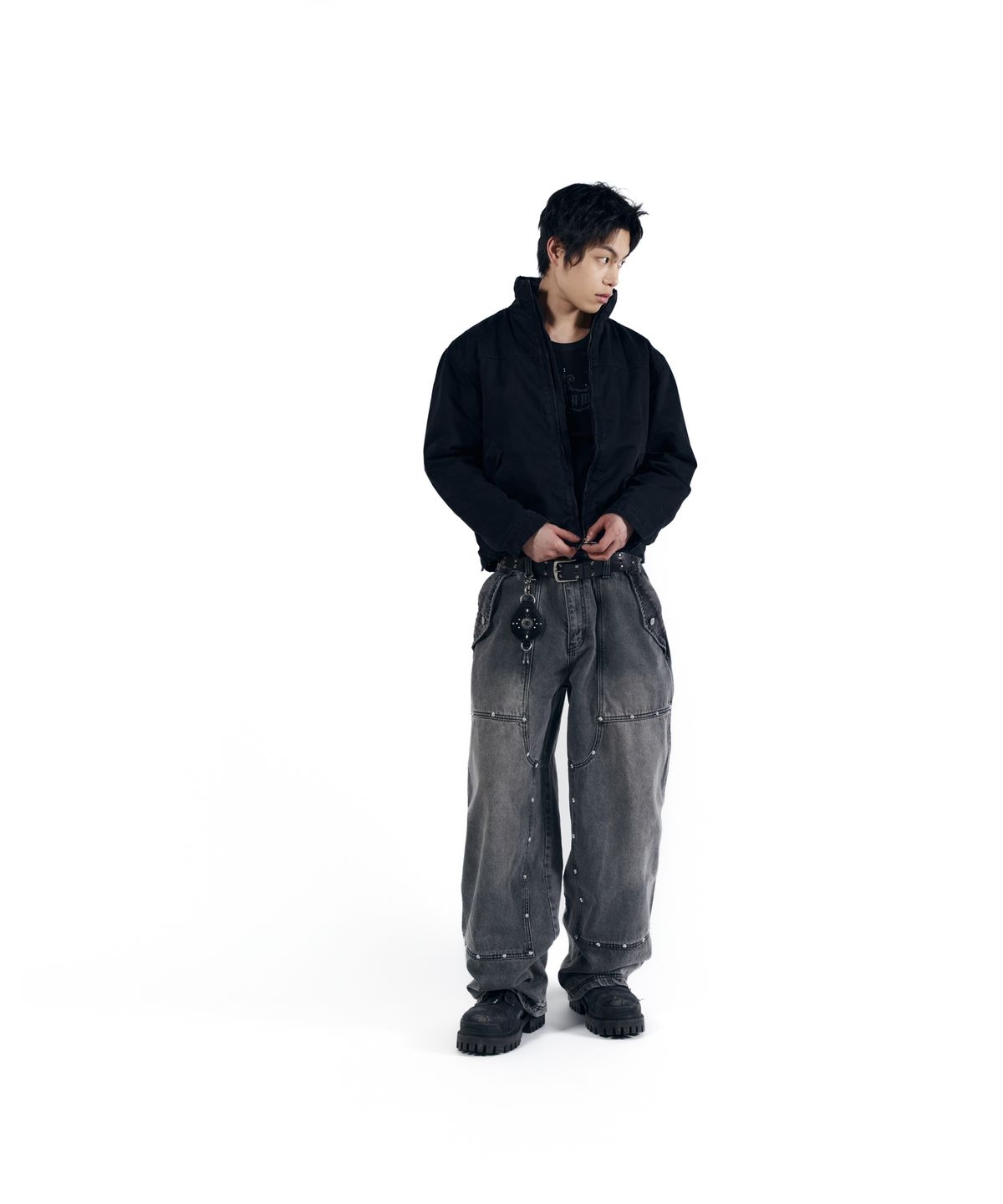 아캄(AAKAM) Oldman Work Jacket (Black)