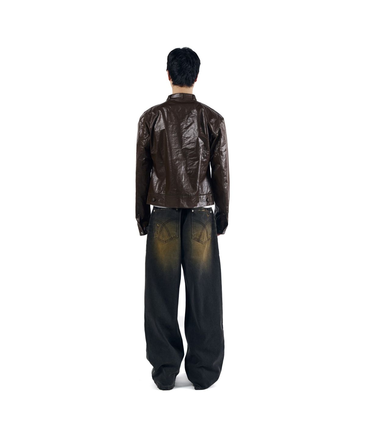 아캄(AAKAM) Technical Coated Jacket (Brown)