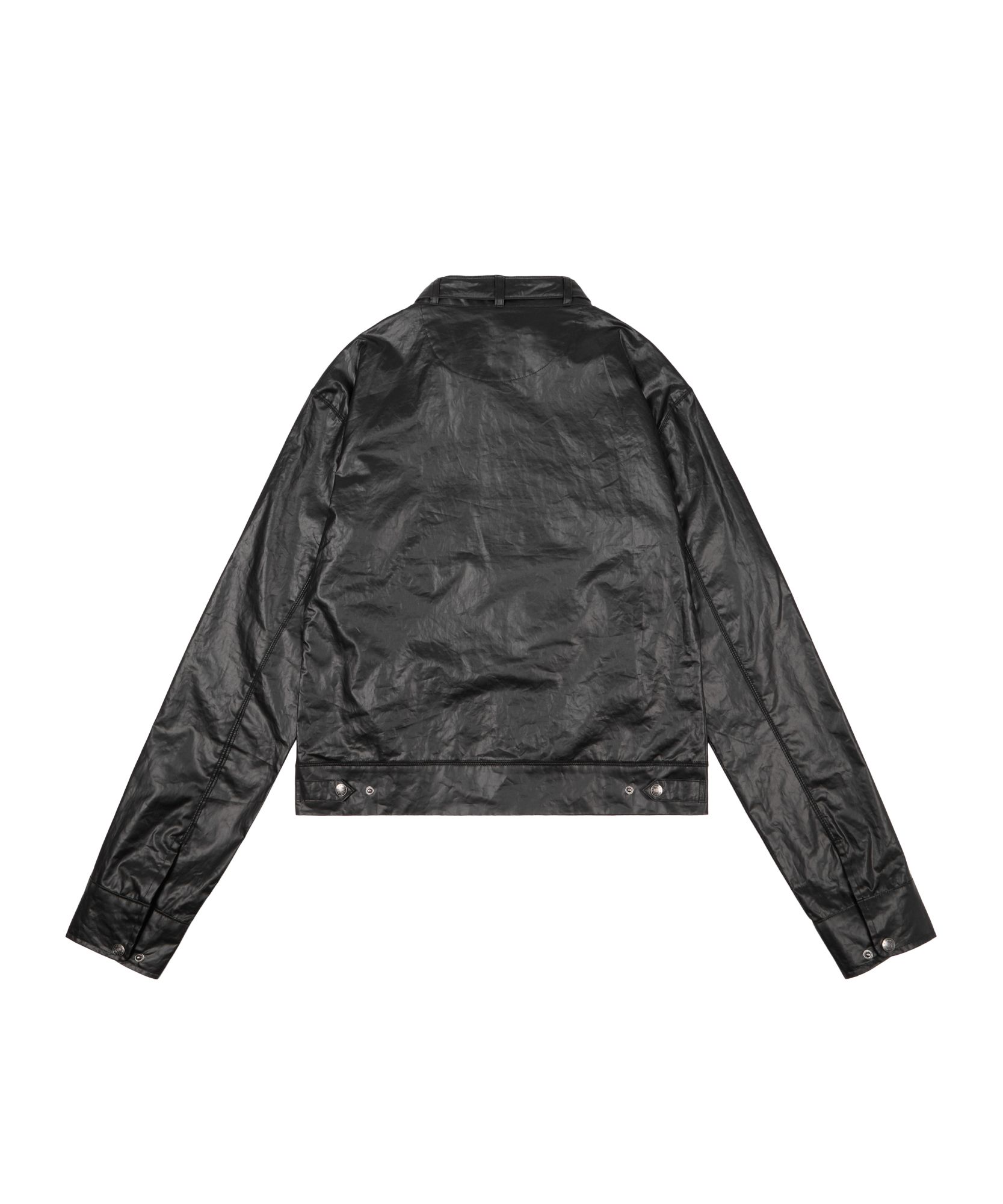 MUSINSA公式 | AAKAM Technical Coated Jacket (Black)