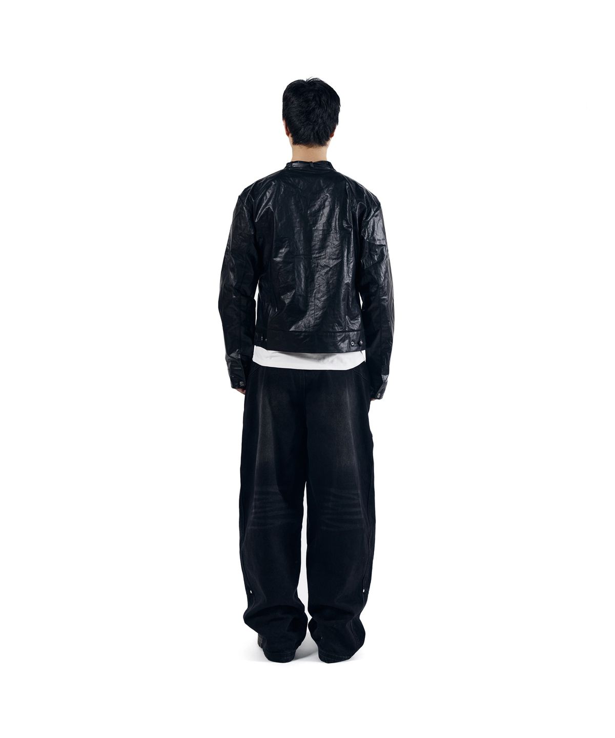 아캄(AAKAM) Technical Coated Jacket (Black)
