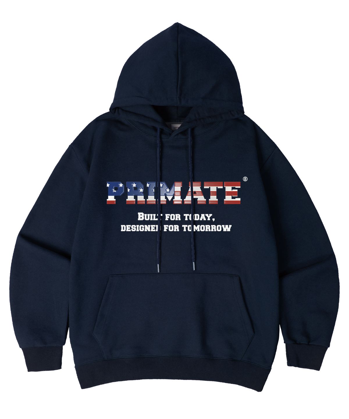 프라임에이트(PRIMATE) [기모/NO기모] AMERICAN CLASSIC 오버핏 후드 티셔츠 14 COLORS