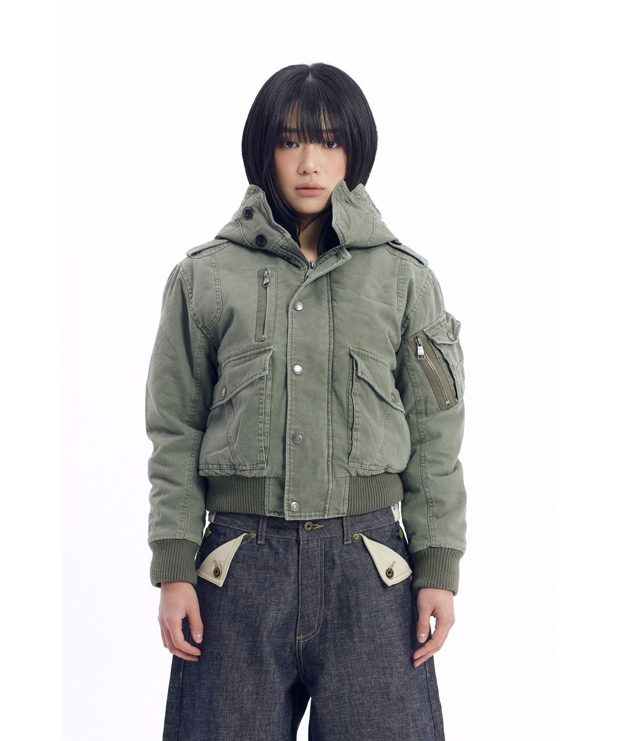 아캄(AAKAM) Nova Combat Jacket (Khaki)