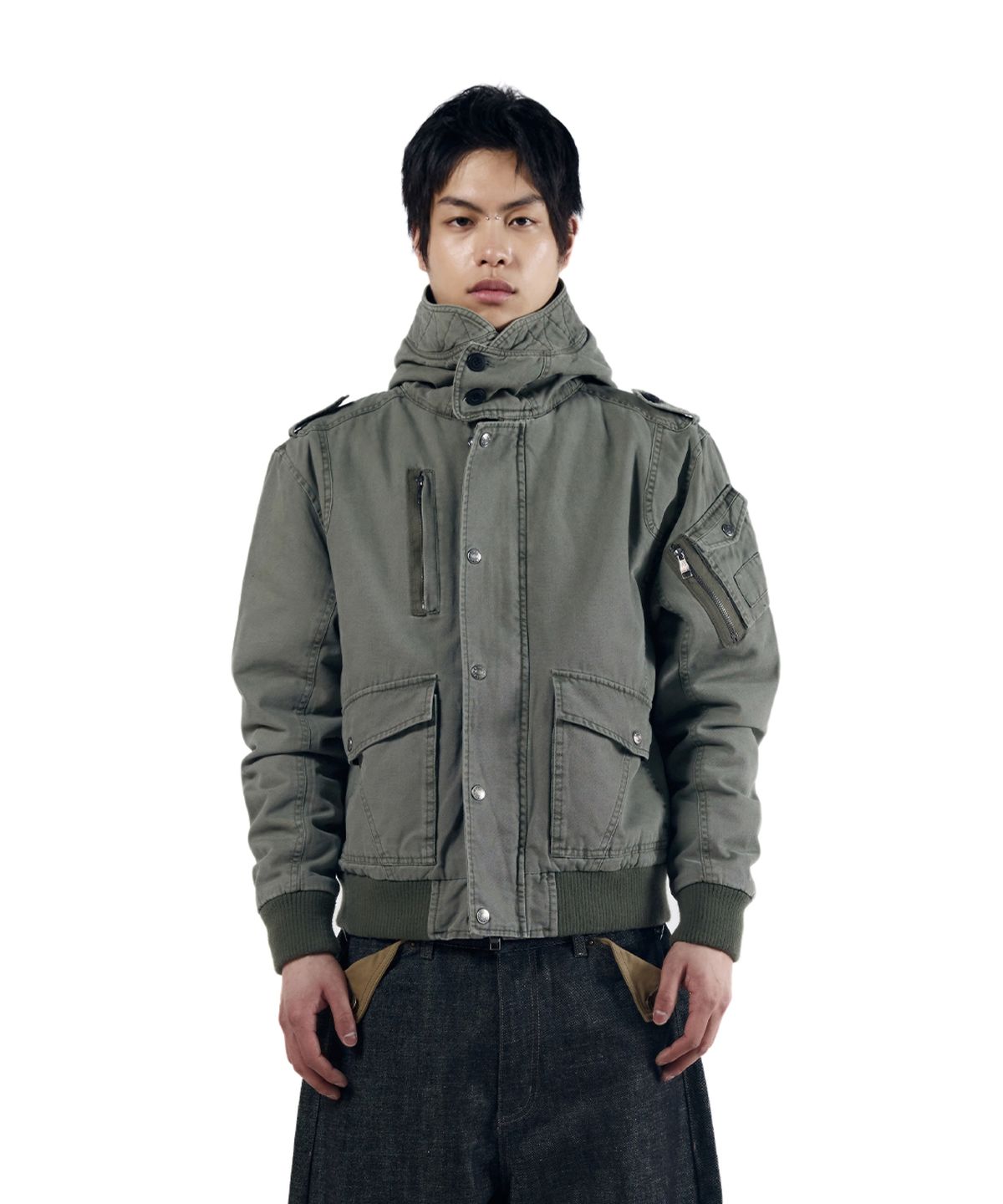 아캄(AAKAM) Nova Combat Jacket (Khaki)