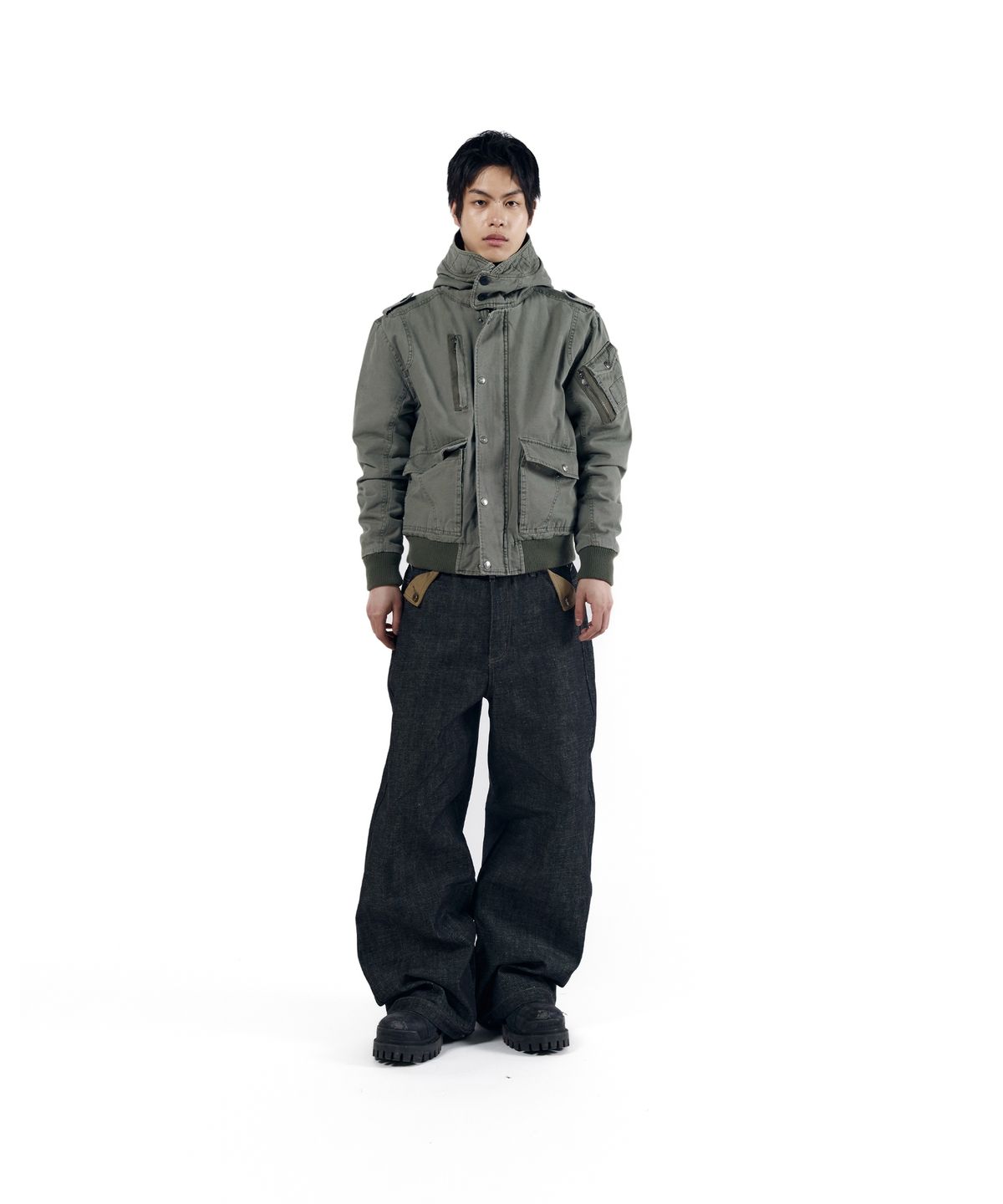 아캄(AAKAM) Nova Combat Jacket (Khaki)