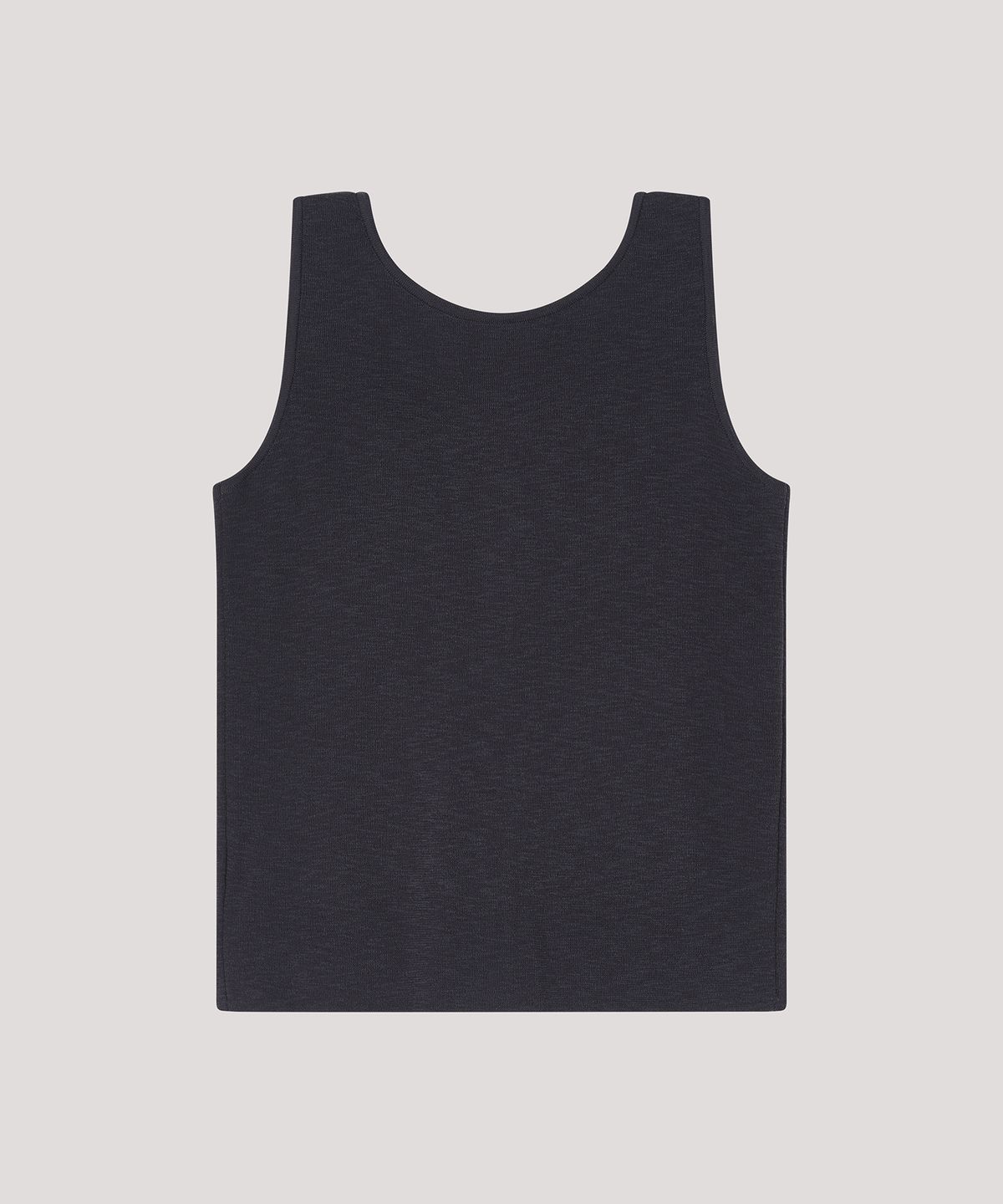 더 릴(THE LILLE) Button Sleeveless Knit_Charcoal