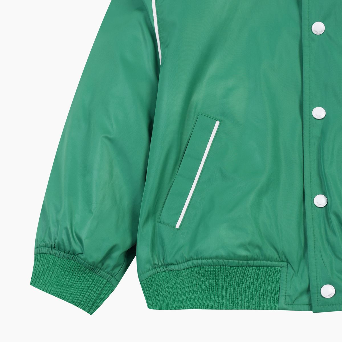 베네통키즈(BENETTONKIDS) 글로시 블루종 점퍼_QAJP02611GN