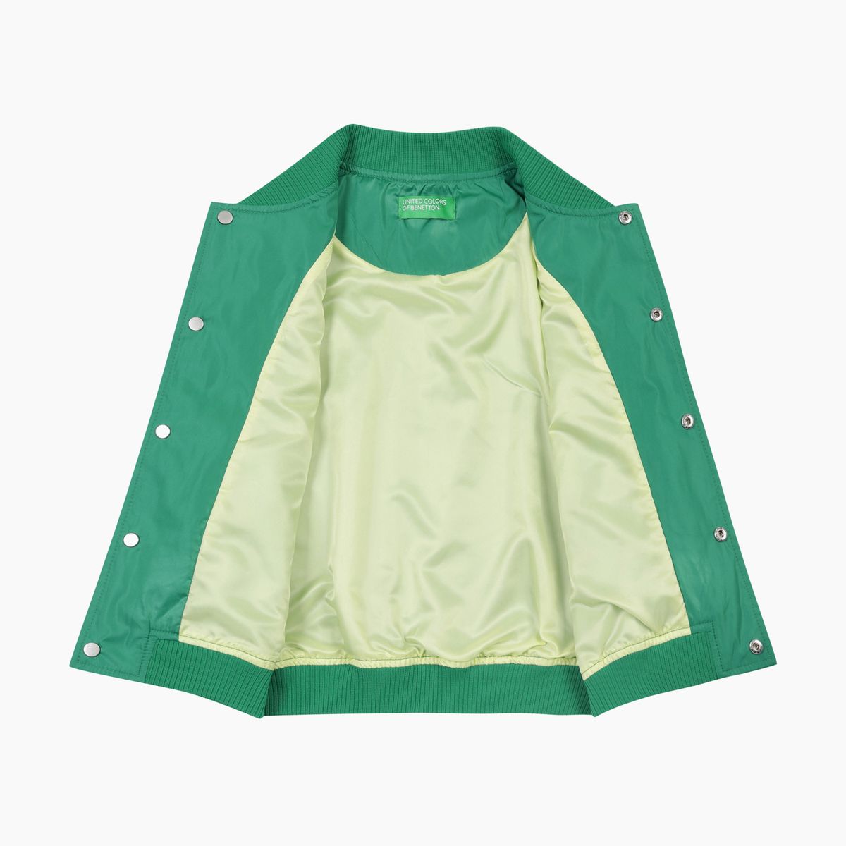 베네통키즈(BENETTONKIDS) 글로시 블루종 점퍼_QAJP02611GN