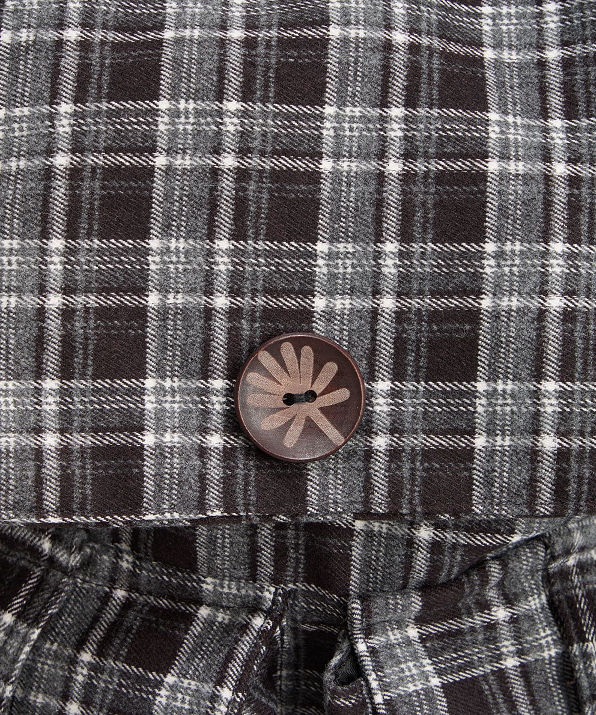 단델(DANDEL) DD plaid check rucksack (BLACK)