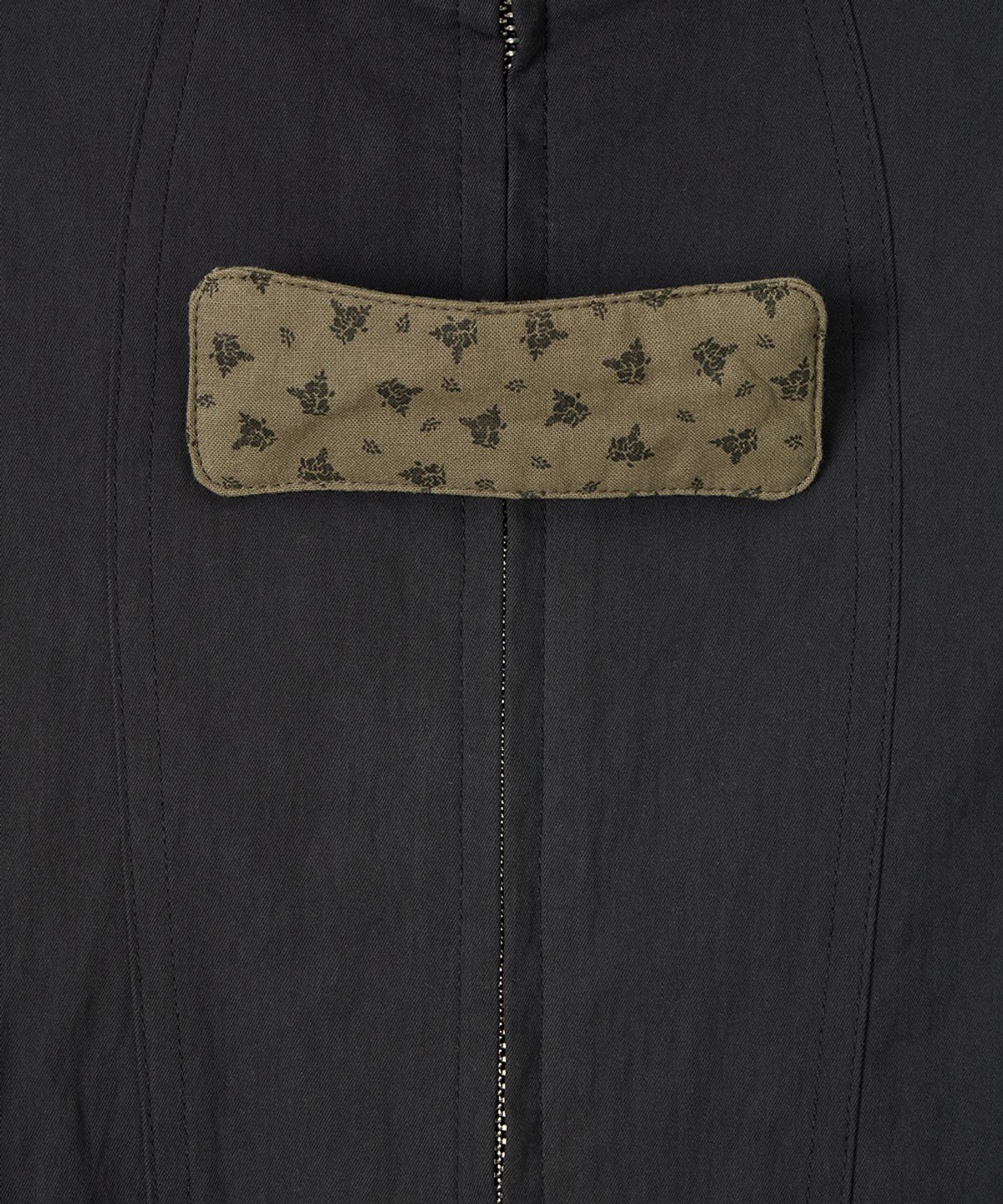 단델(DANDEL) DD floral lining tab jacket (BLACK)