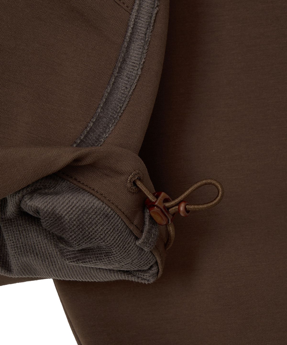 단델(DANDEL) DD binding sweat collar jacket (BROWN)