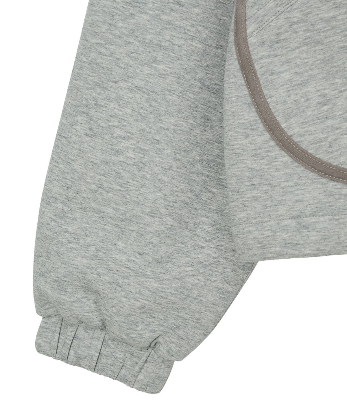 단델(DANDEL) DD binding sweat collar jacket (GREY)