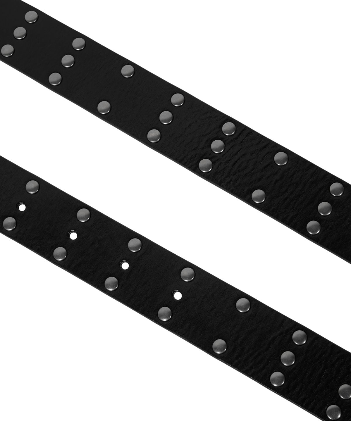 아캄(AAKAM) Circle Studded Belt (Black)