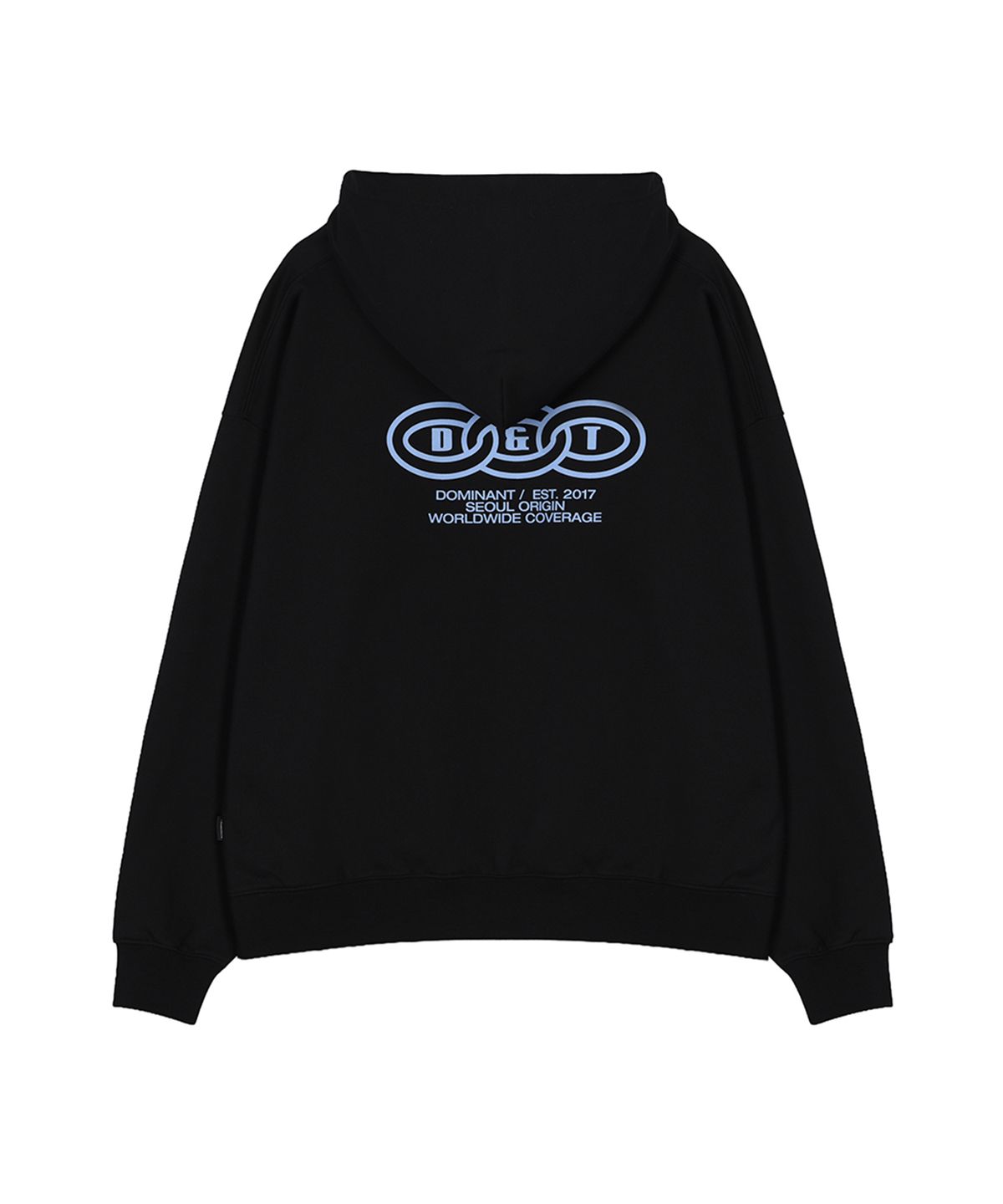 도미넌트(DOMINANT) D&T Horse Graphic Hoodie_Black
