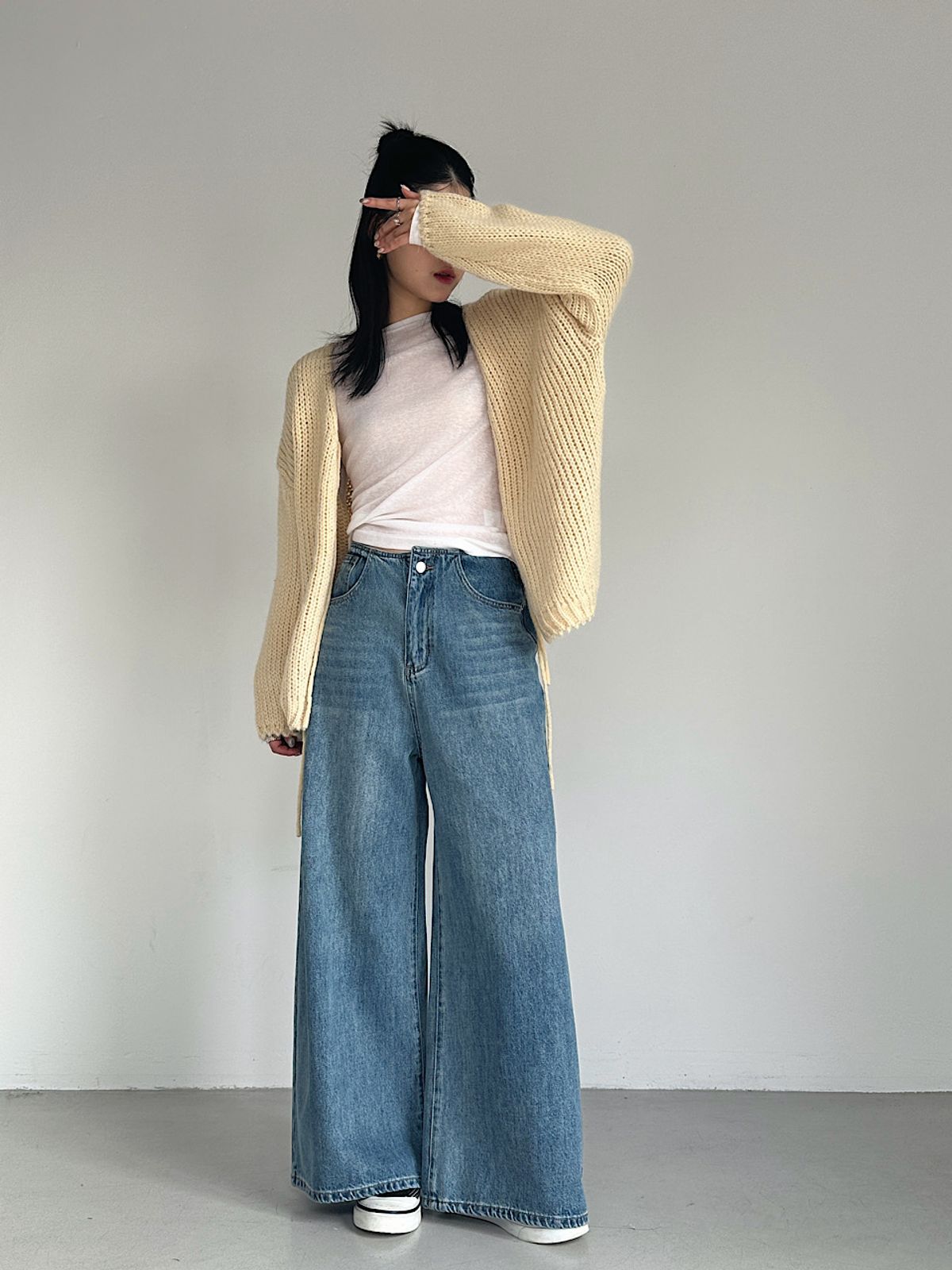 아포엠(APOEM) Loop Knit Cardigan (2C)