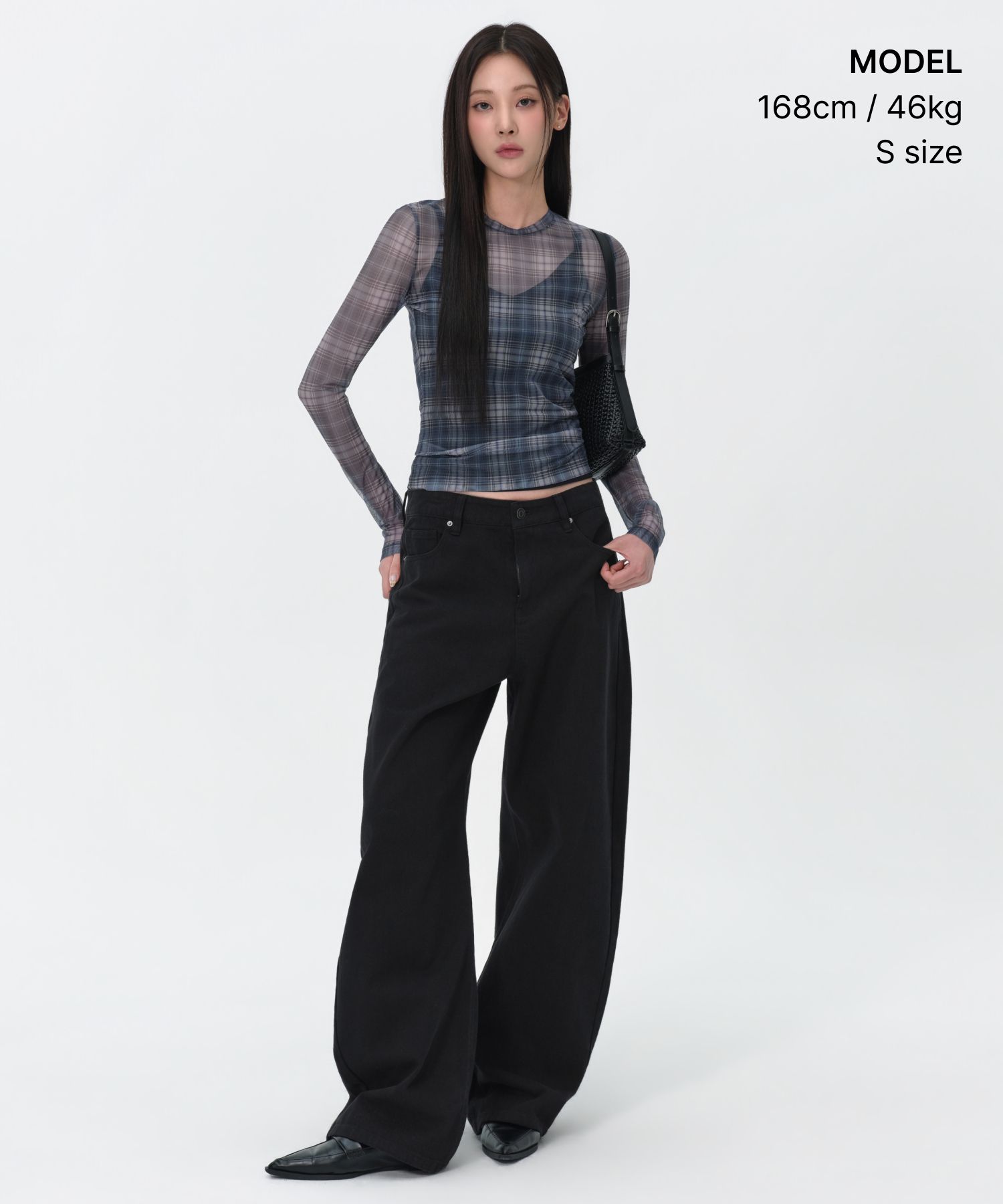 MUSINSA公式 | MUSINSA STANDARD WOMAN ウィメンズチェックシアー