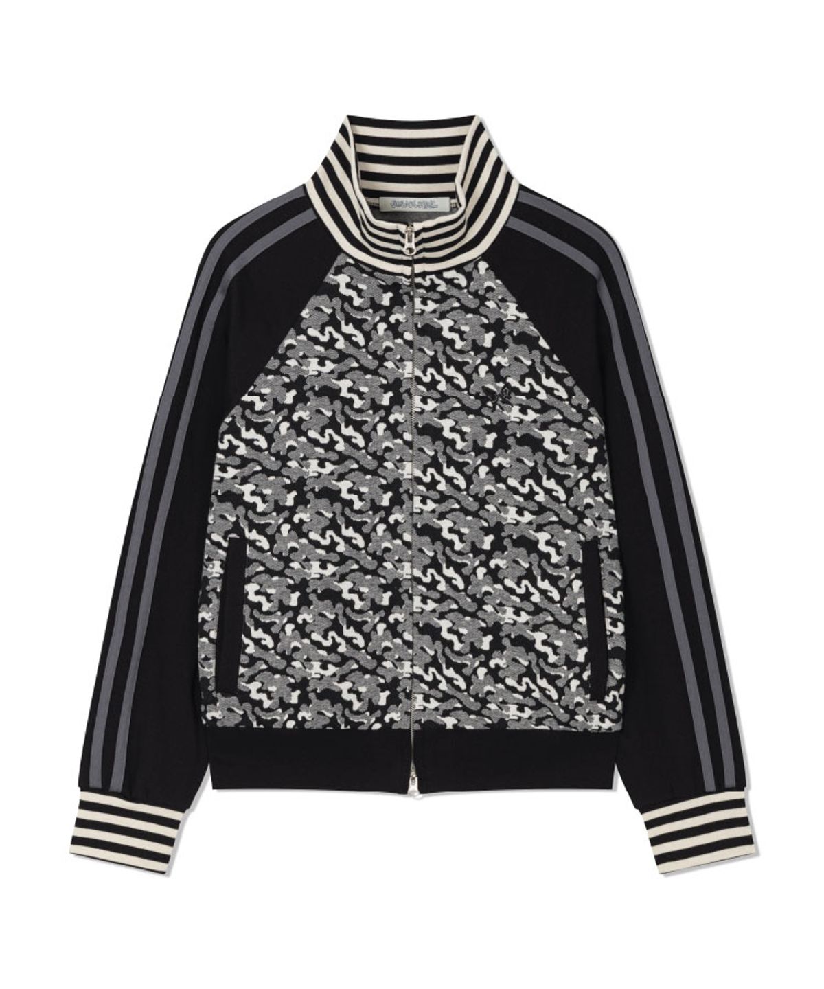 구월십일(GUWOLSIBIL) MILITARY RAGLAN ZIP-UP BLACK