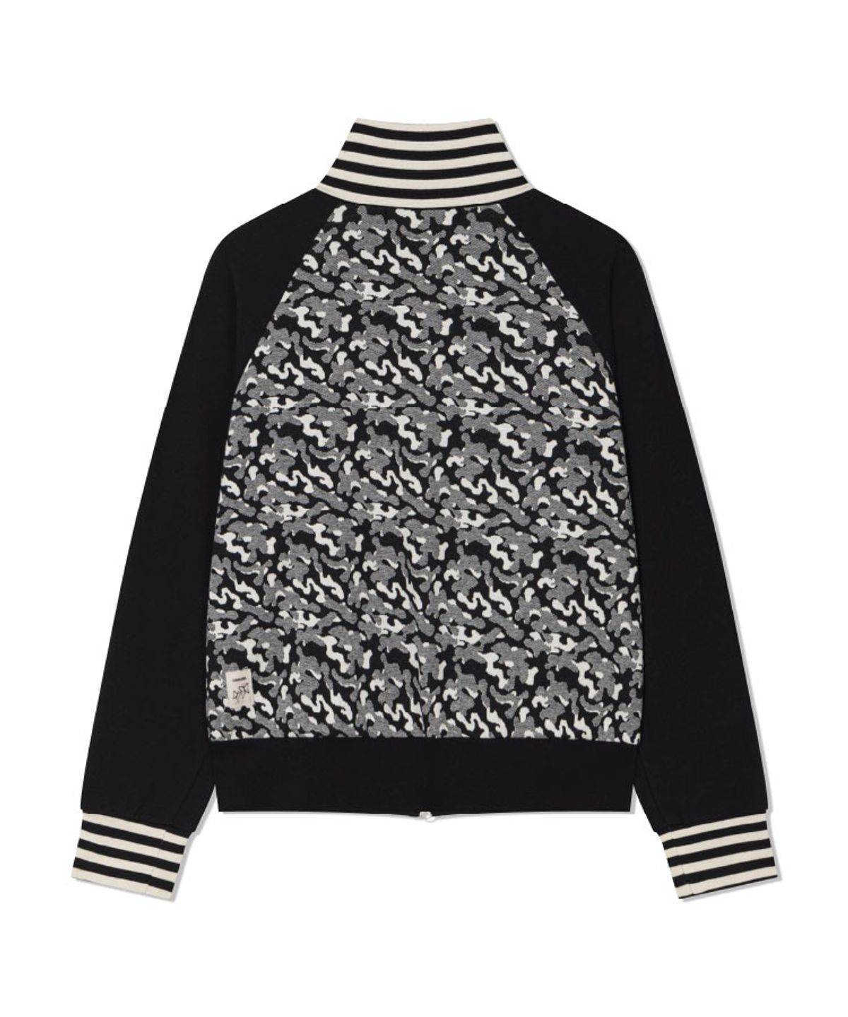 구월십일(GUWOLSIBIL) MILITARY RAGLAN ZIP-UP BLACK