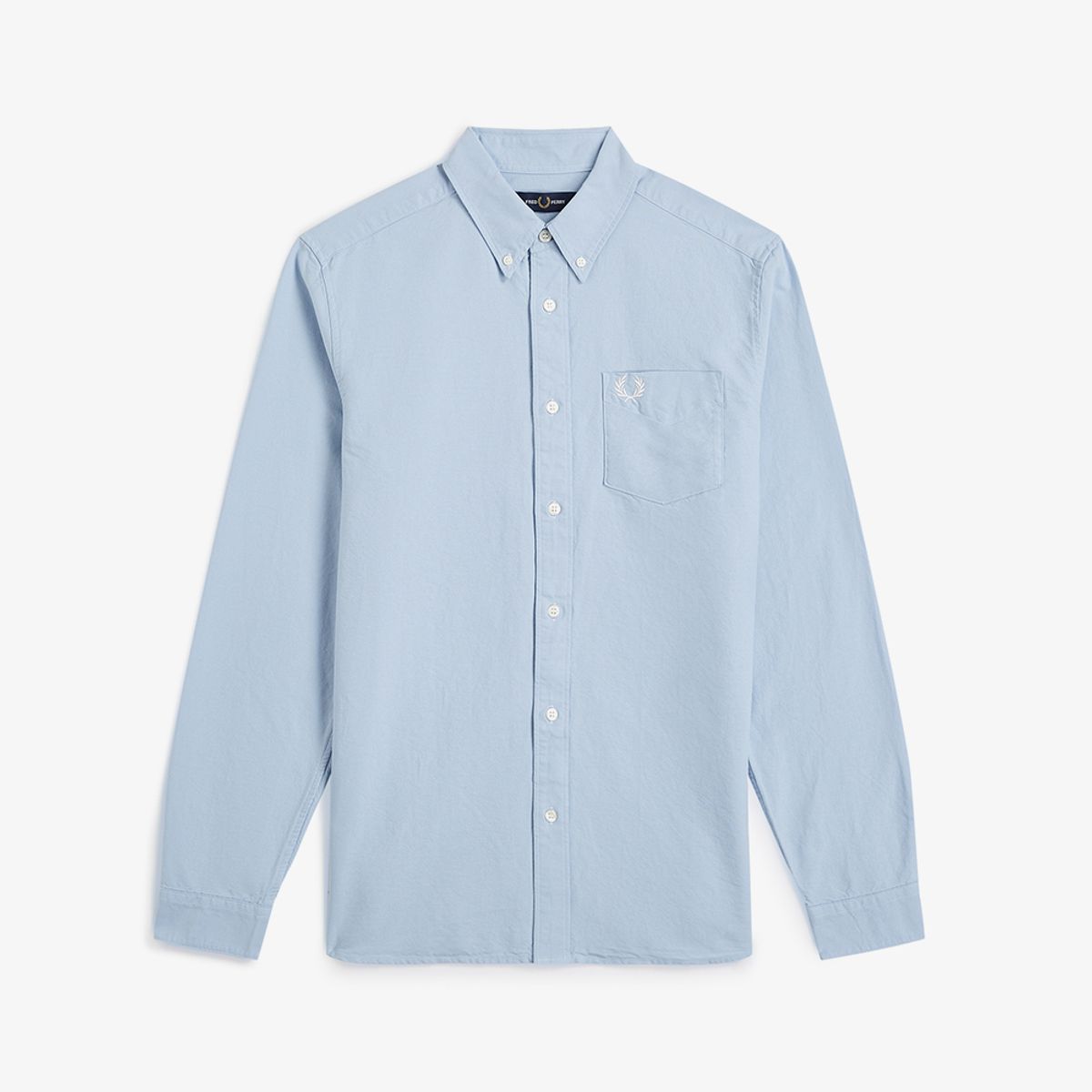 프레드페리(FRED PERRY) [Baseline] 롱 슬리브 옥스포드 셔츠 - 라이트스모크 AFPM2G95516-146