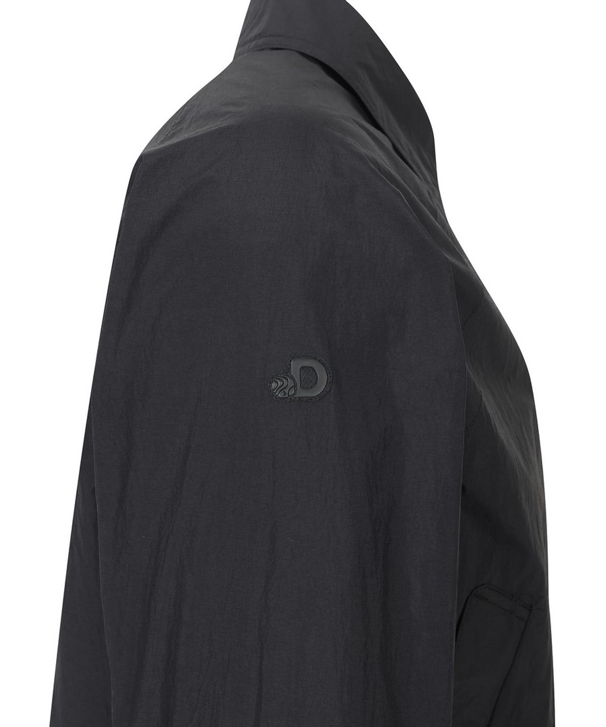 디스커버리 익스페디션(DISCOVERY EXPEDITION) 여성 프레시벤트 카라형 크롭 바람막이 (BLACK)
